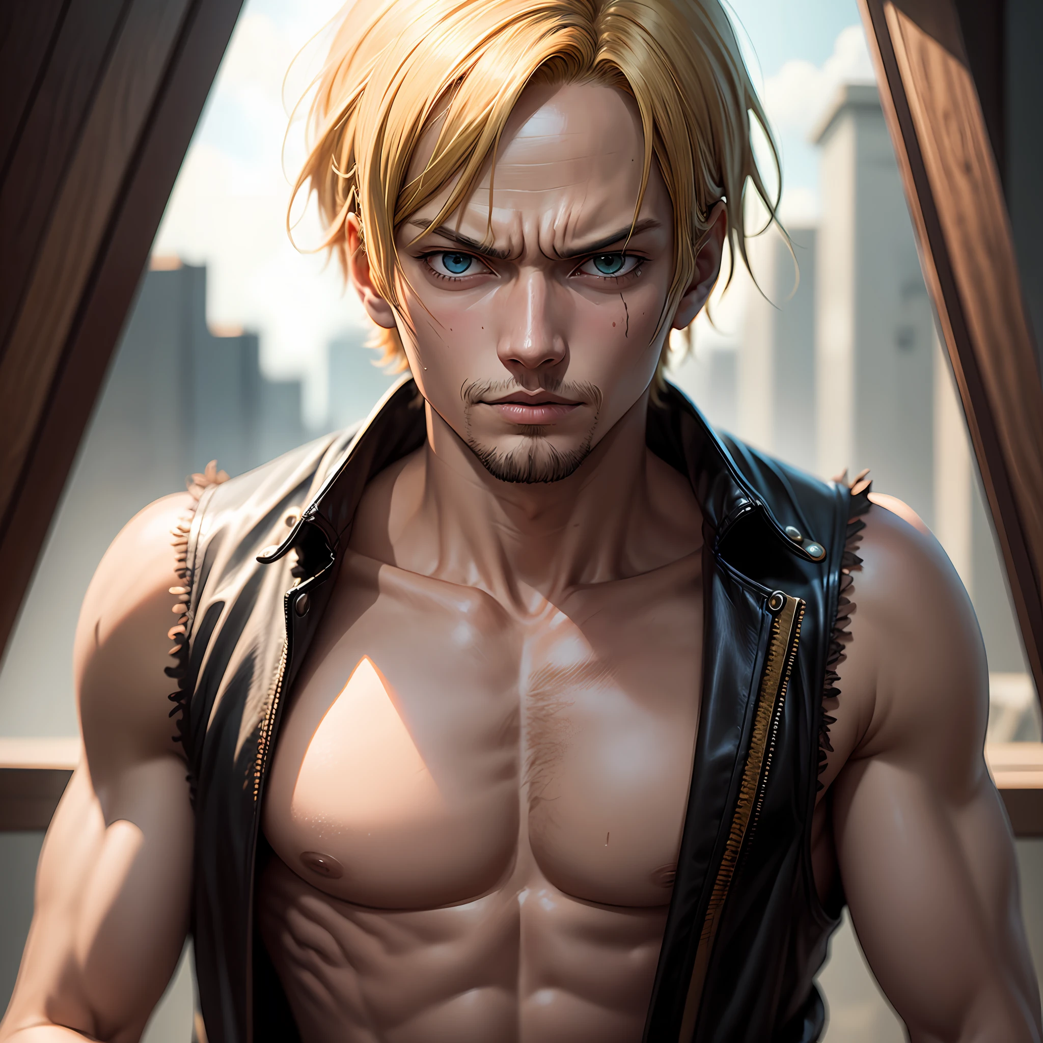 Sanji, one piece, wano, 2d image, 9:16, 8k, standard screen resolution, fixed eyes, perfect eyes, standard scenery, best quality, masterpiece -- --auto