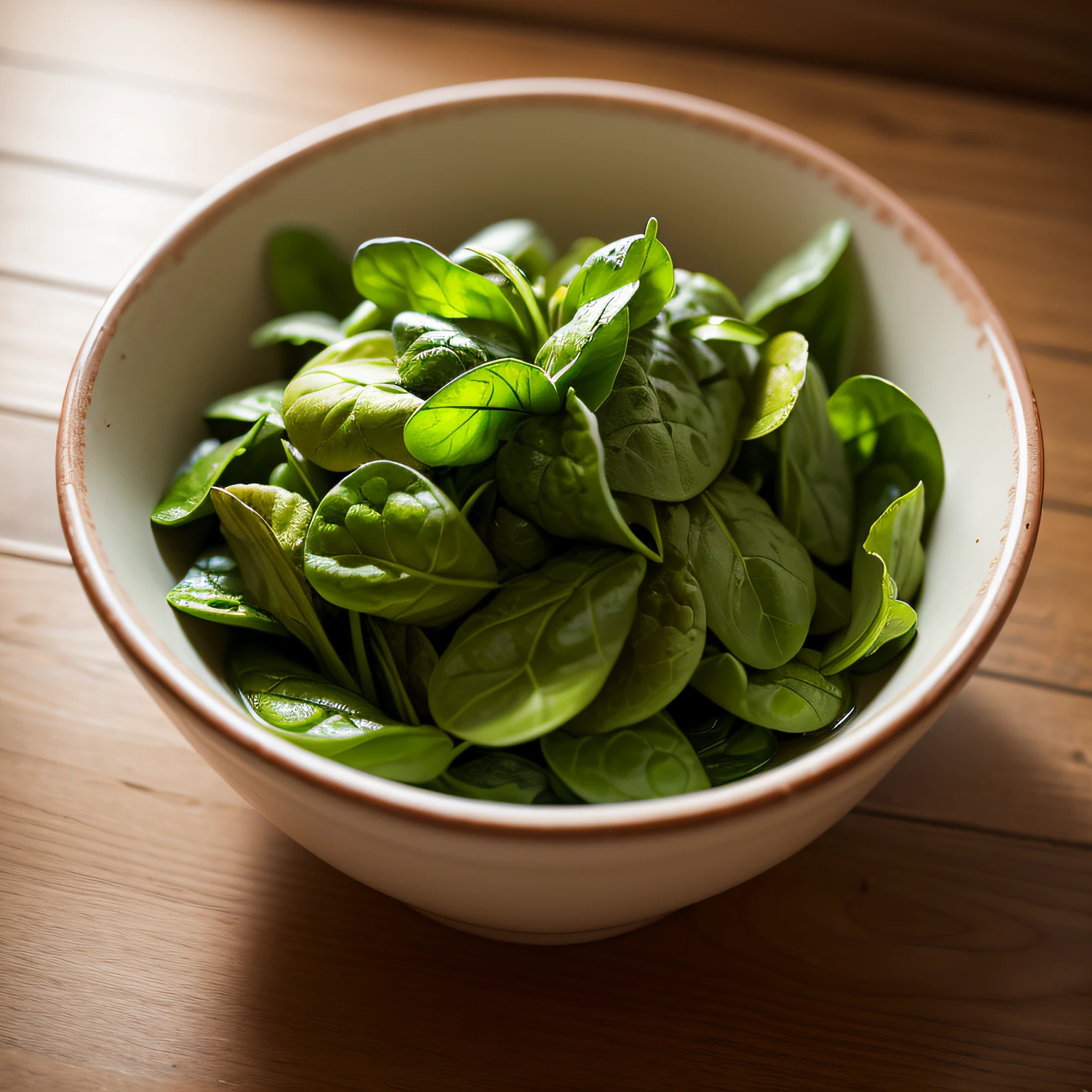 Fresh, spinach