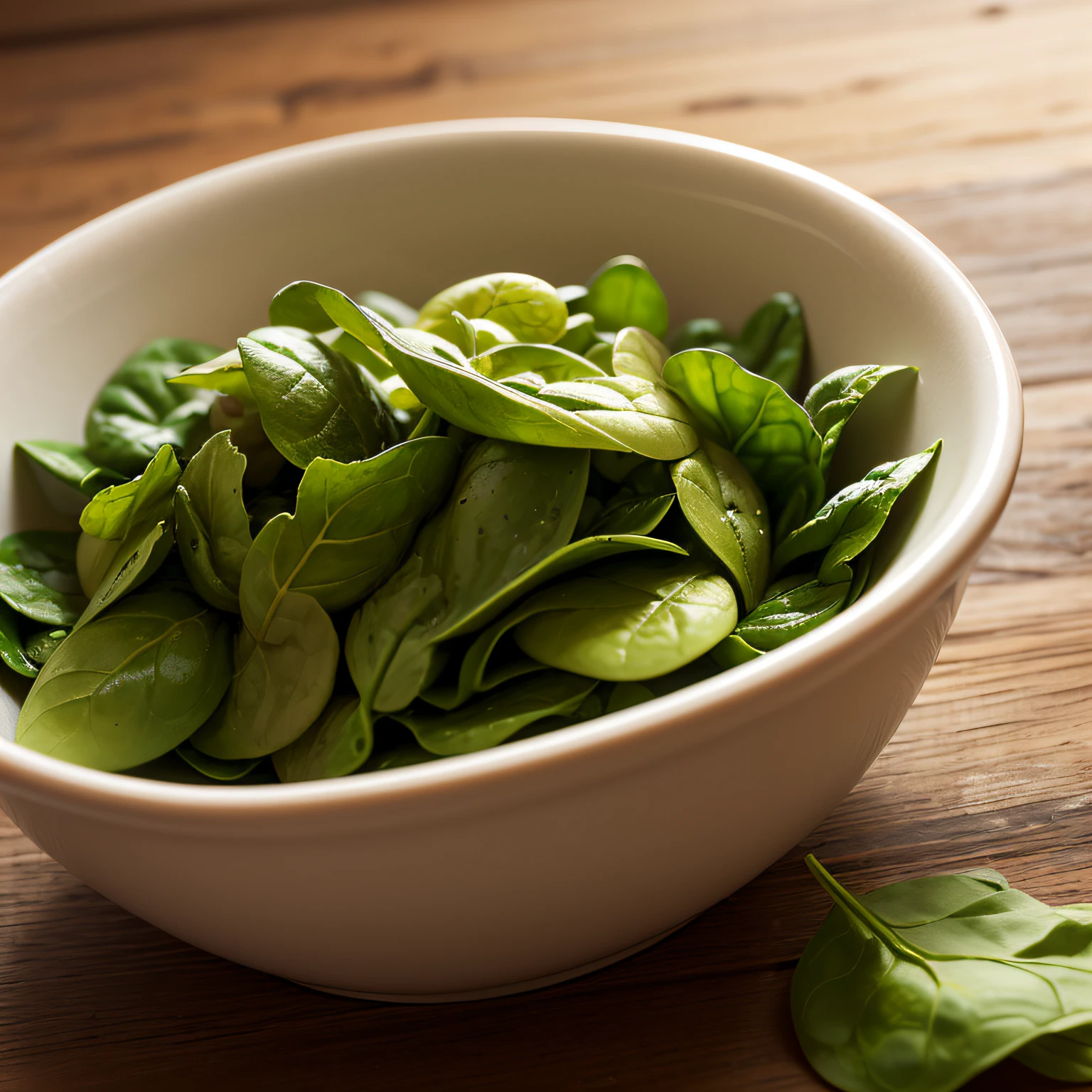 Fresh, spinach