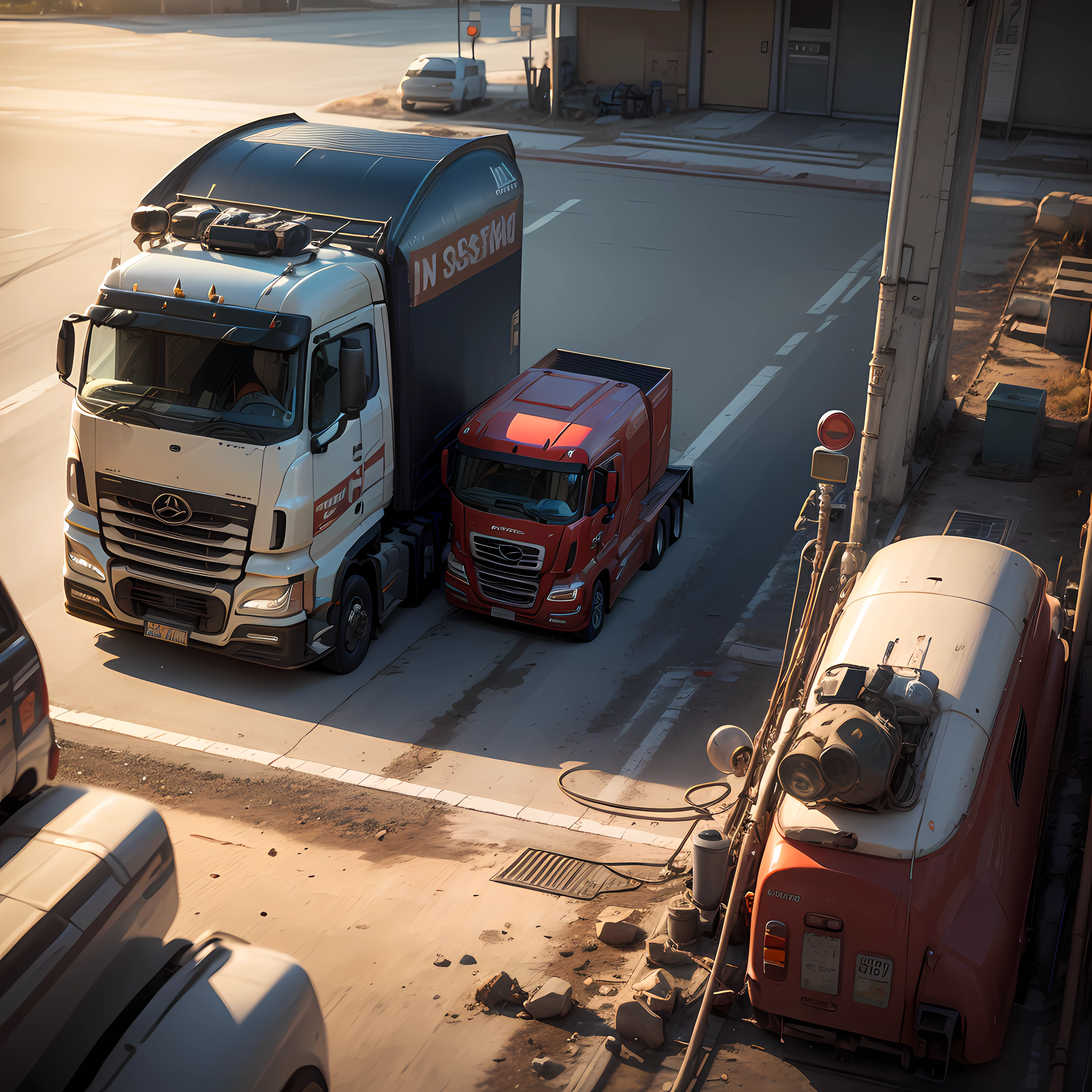 maximum resolution, gasoline, truck --auto