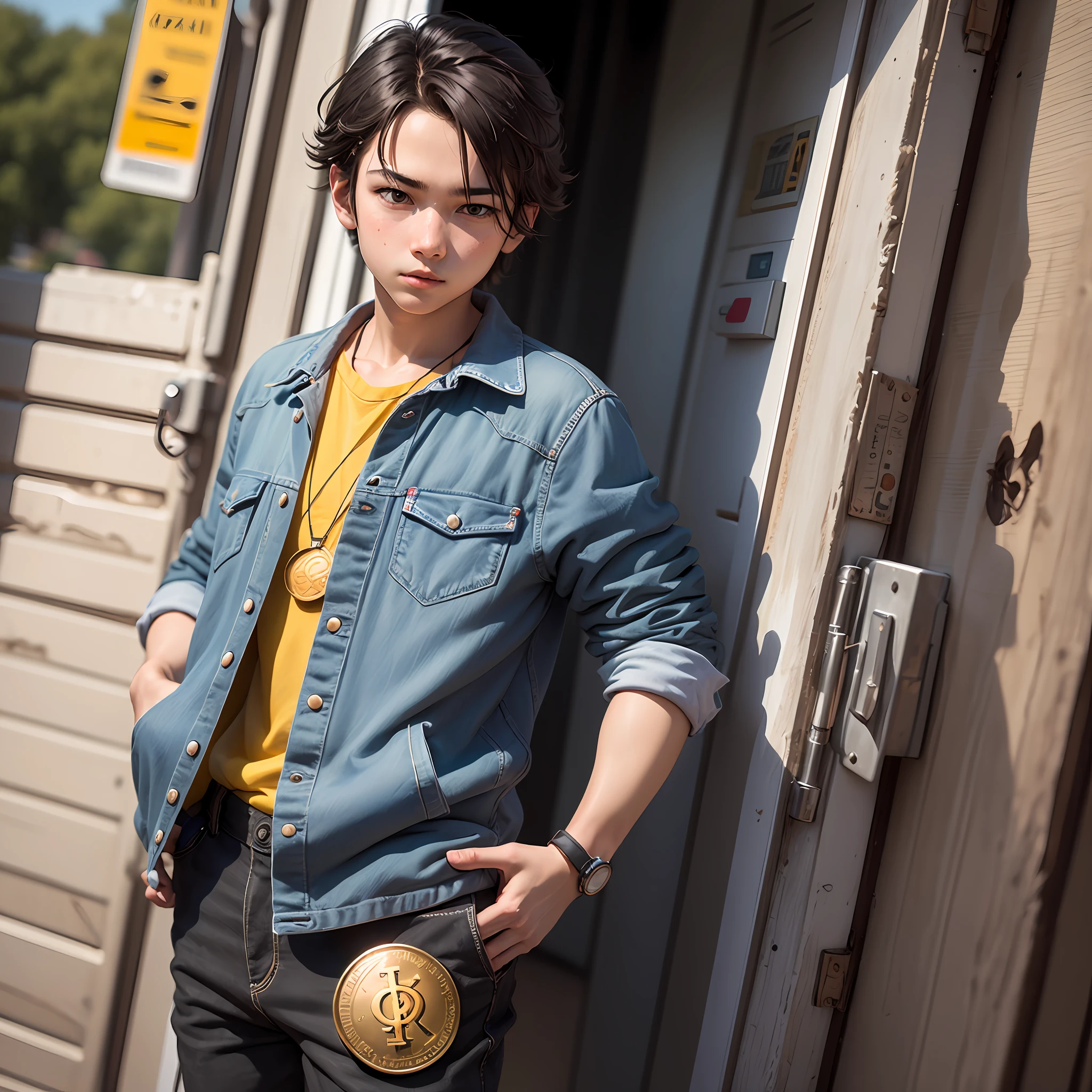 I'm going to draw a logo boy with a pi coin --auto