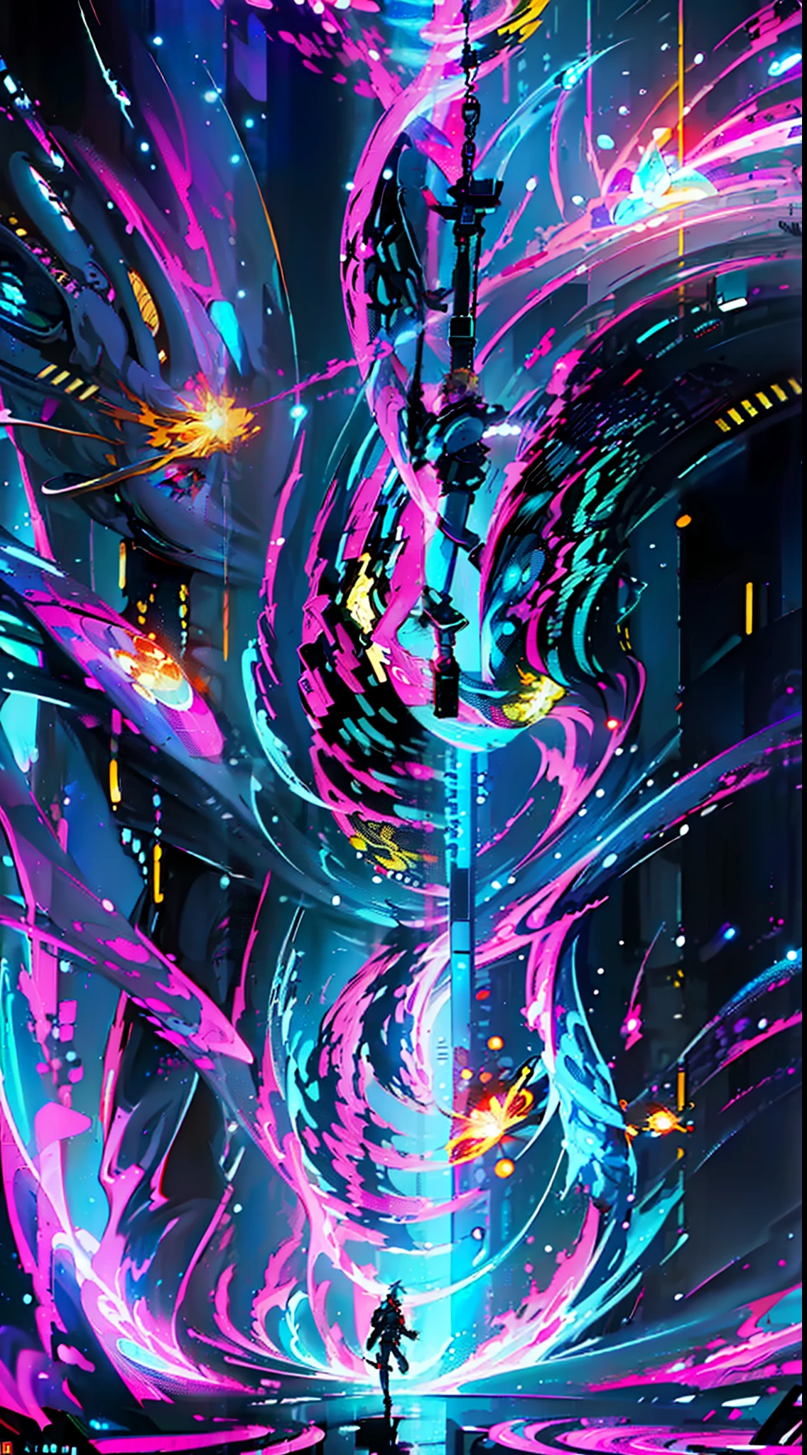 (8K anime:1.2),an epic starring a man with teleportation powers,(epic animation style), with incredible visual effects,(futuristic background),an exciting story. (male protagonist,superpower:teleportation,forward animation,extraordinary fx,futuristic backdrop)