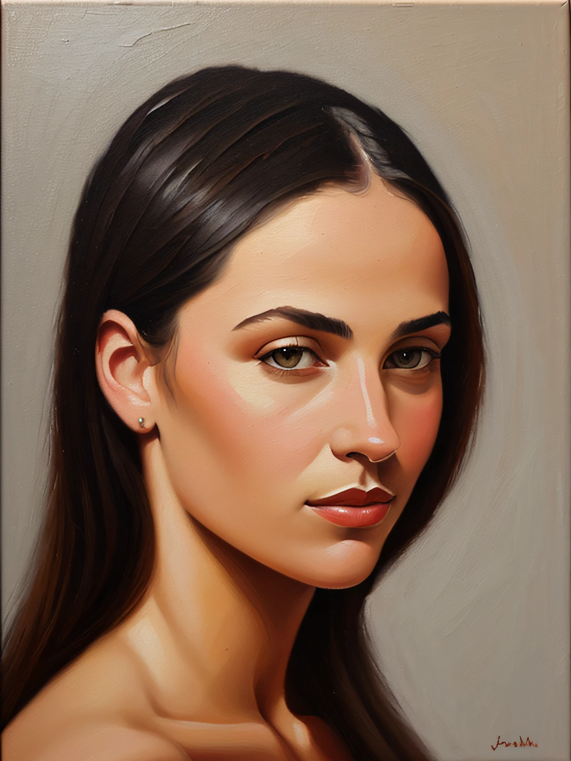 portrait oil painting
