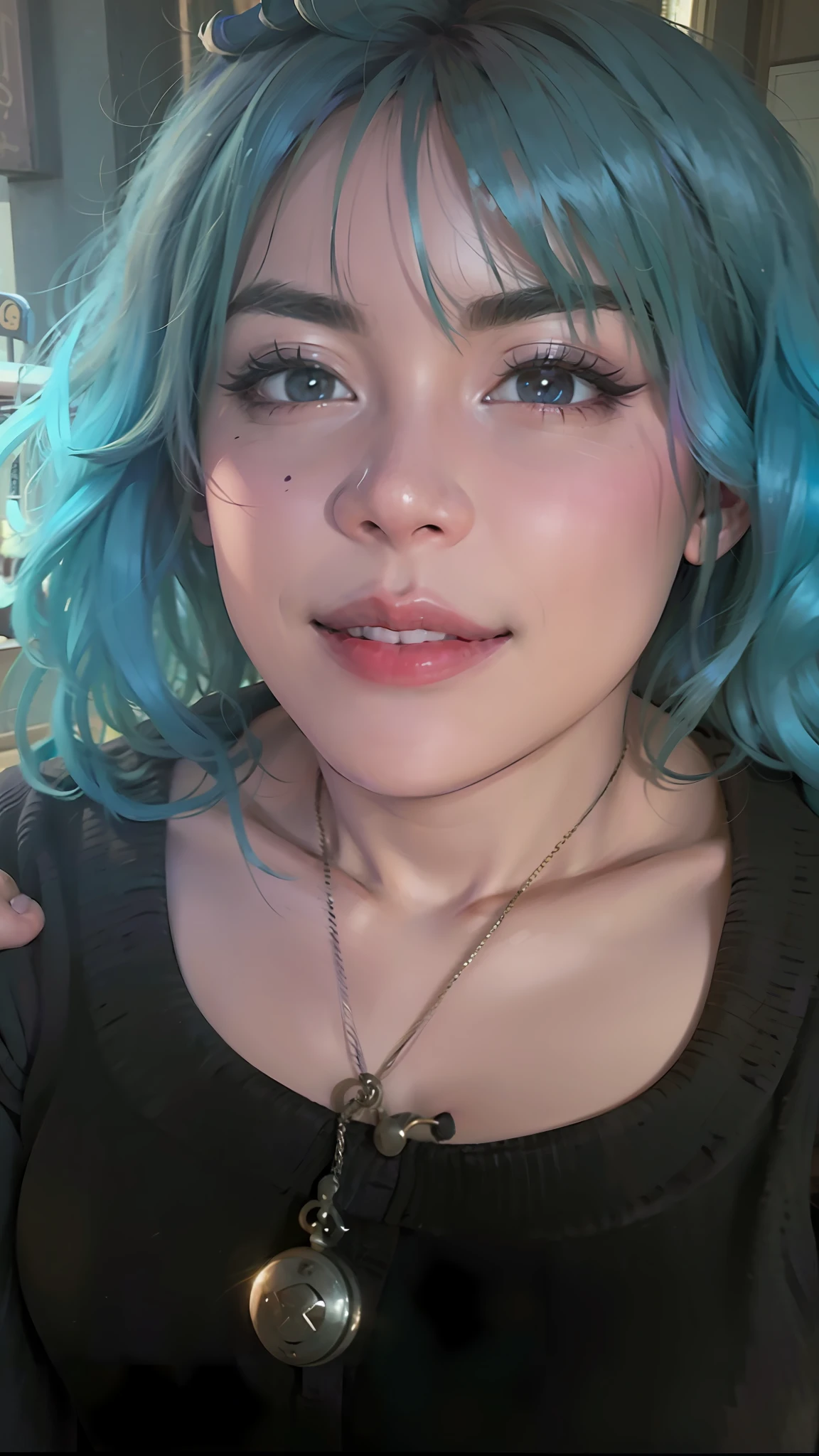 best quality, masterpiece,(purple hair),small breast,(ultra-detailed), photorealistic, 1girl, seductive smile, cowboy shot, hands together in front, background street, nature, peaceful neighborhood, sunlight,asian, ((mature female)), portrait, (8k, raw photo), (photorealistic:1.2) (film grain)