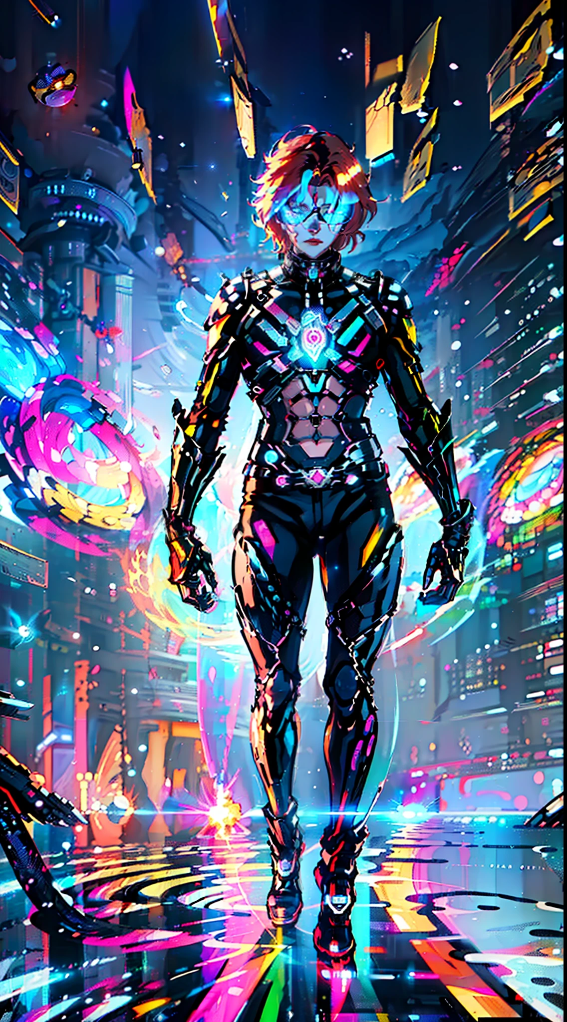 (8K anime:1.2),an epic starring a man with teleportation powers,(epic animation style), with incredible visual effects,(futuristic background),an exciting story. (male protagonist,superpower:teleportation,forward animation,extraordinary fx,futuristic backdrop)