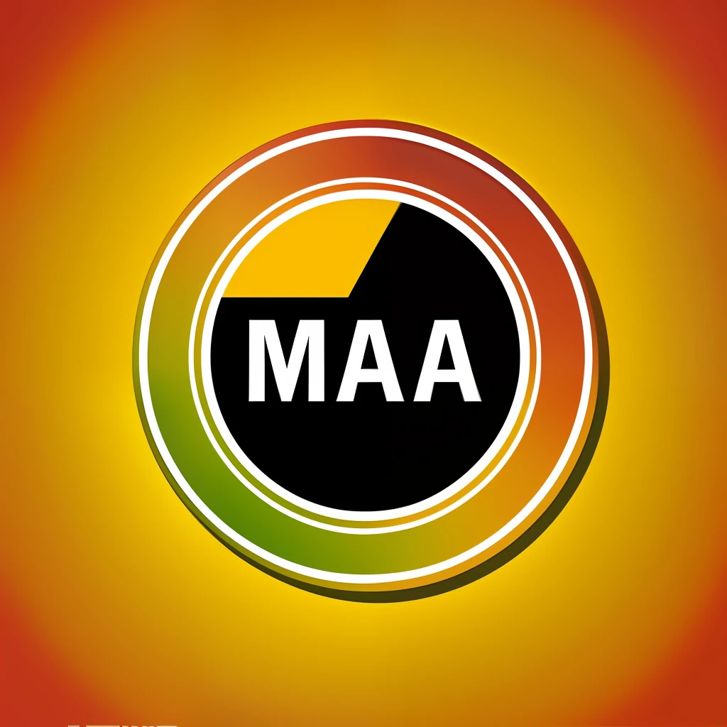 Create logo type with the name MEGA ELECTRONICS in 3ad