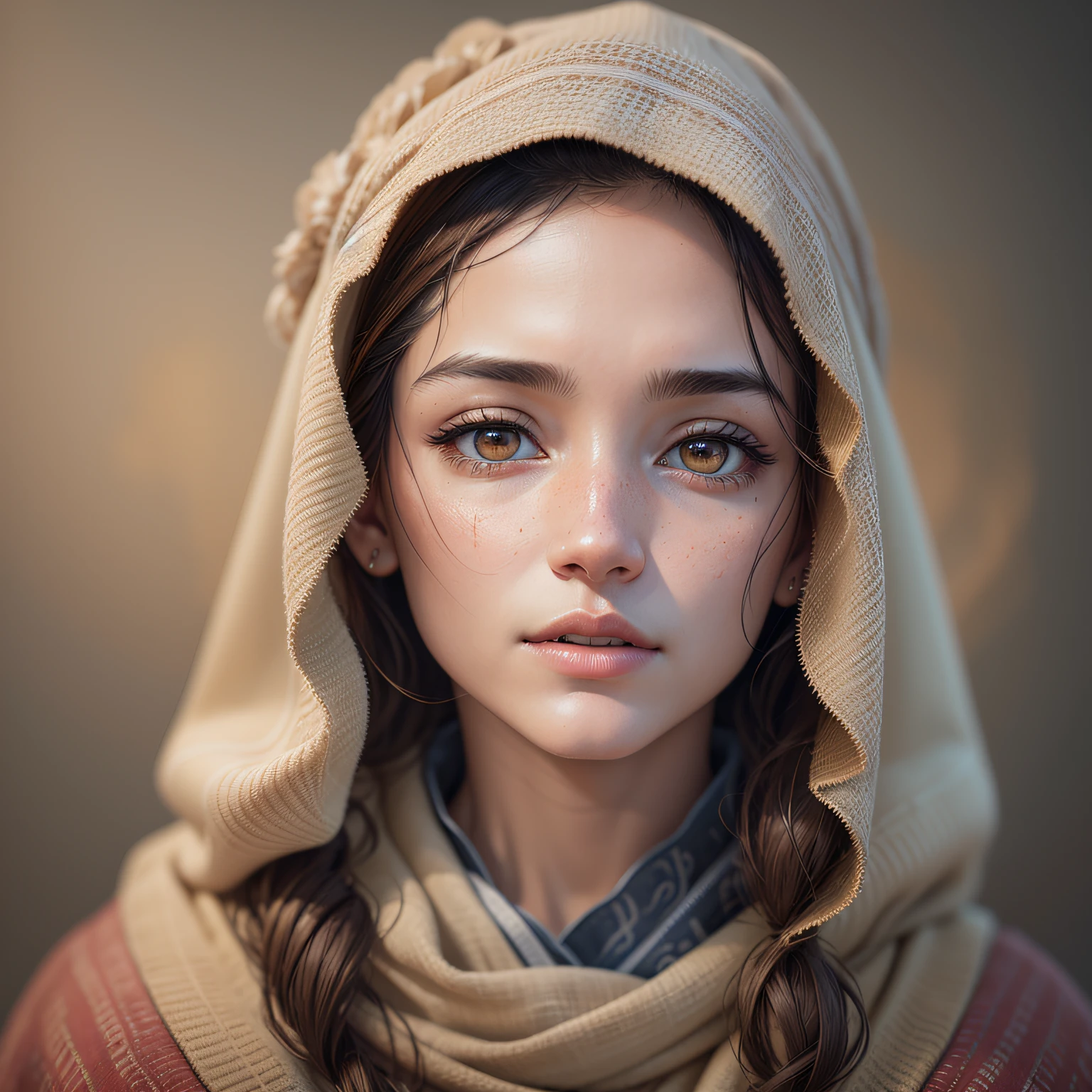 /imagine prompt: A mesmerizing portrait of a poor but beautiful Filipina woman, her weathered face telling a story of resilience and grace, deep brown eyes shining with wisdom, delicate features reflecting strength, a single tear glistening on her cheek, Photography, 85mm prime lens, --ar 9:16 --v 5 --auto