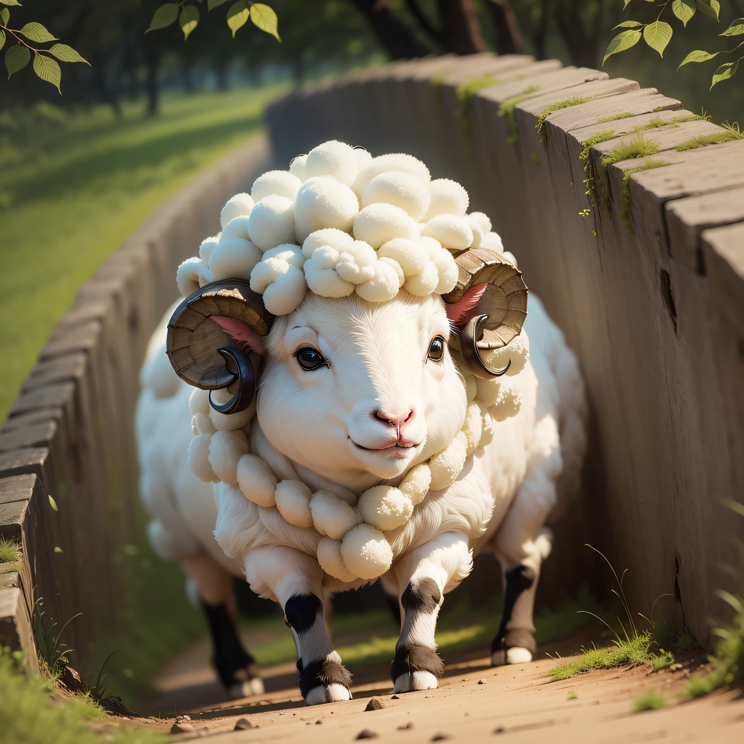 Sheep avatar emoticon --auto