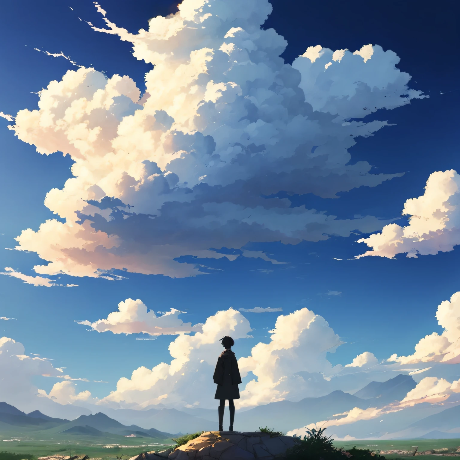 Makoto Shinkai

"Hoshi no Koe" anime. Feature film "Behind the Clouds, the Promised Place" --auto
