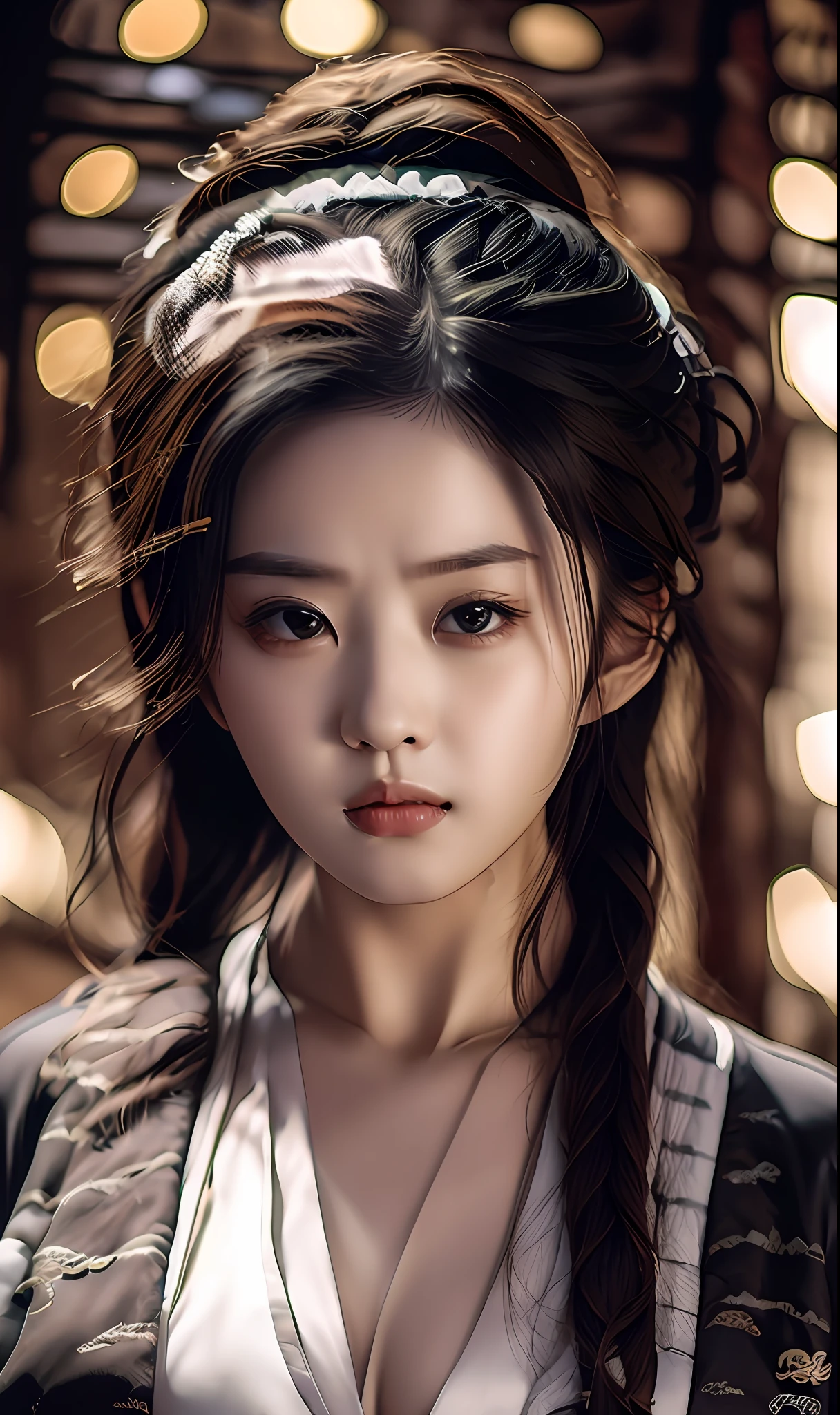 masterpiece, best quality, wuxia 1girl