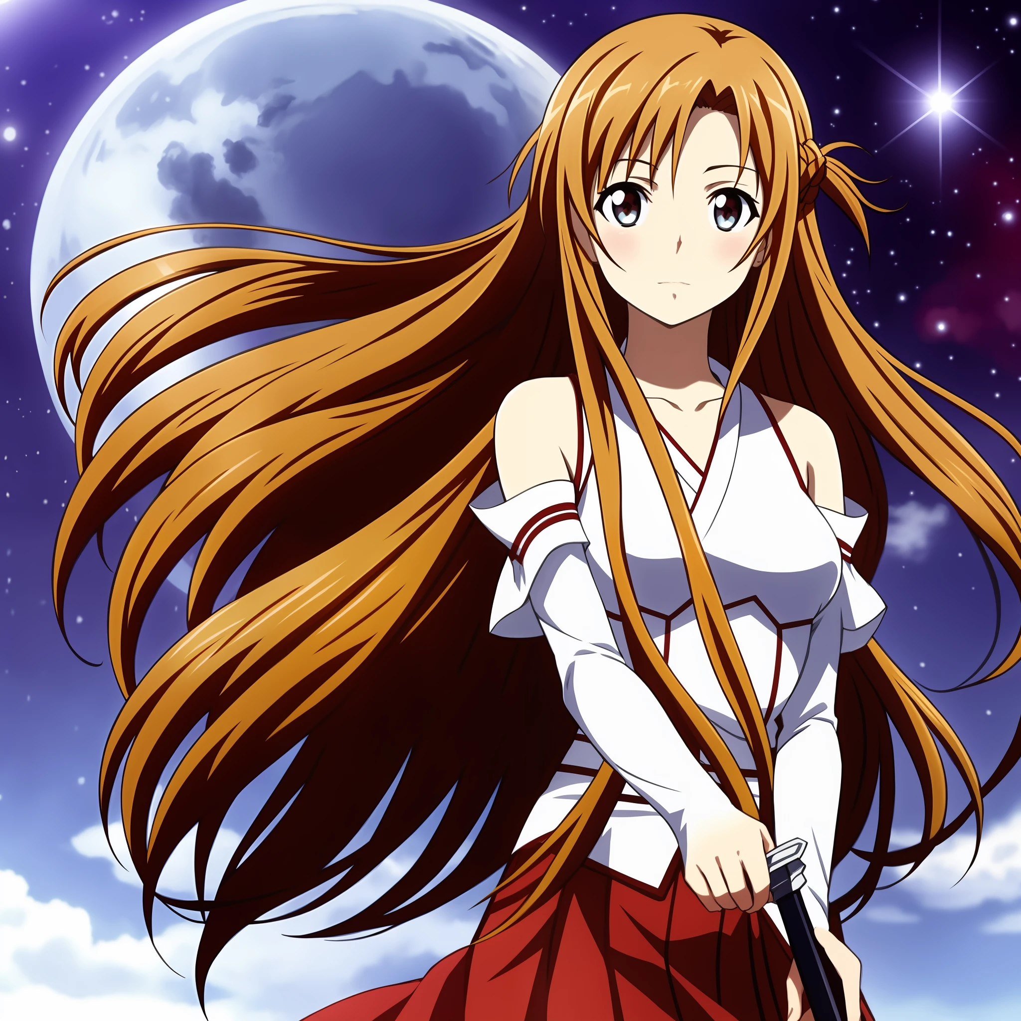 1girl, anime girl with long hair and a sword in her hand, asuna yuuki, asuna from sao, photo of asuna from sao, anime girl with long hair, female anime character, sao style anime, asuka langley, asuka langley sohryu, asuka langley souryuu, anime wallpaper 4 k, anime wallpaper 4k, asuka langley soryu