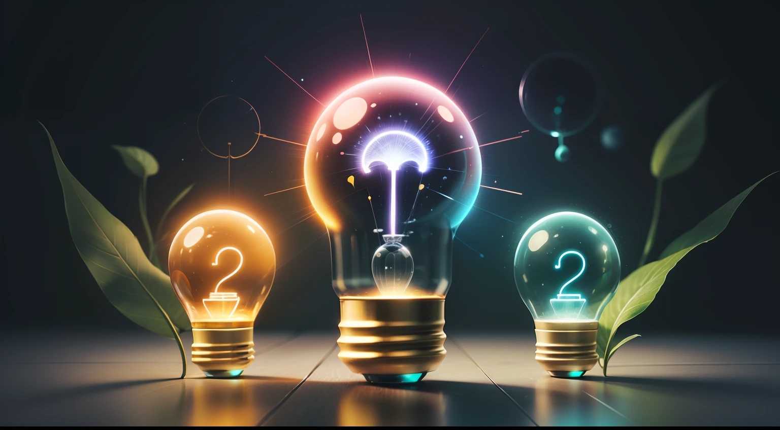 Bright business growth ideas.