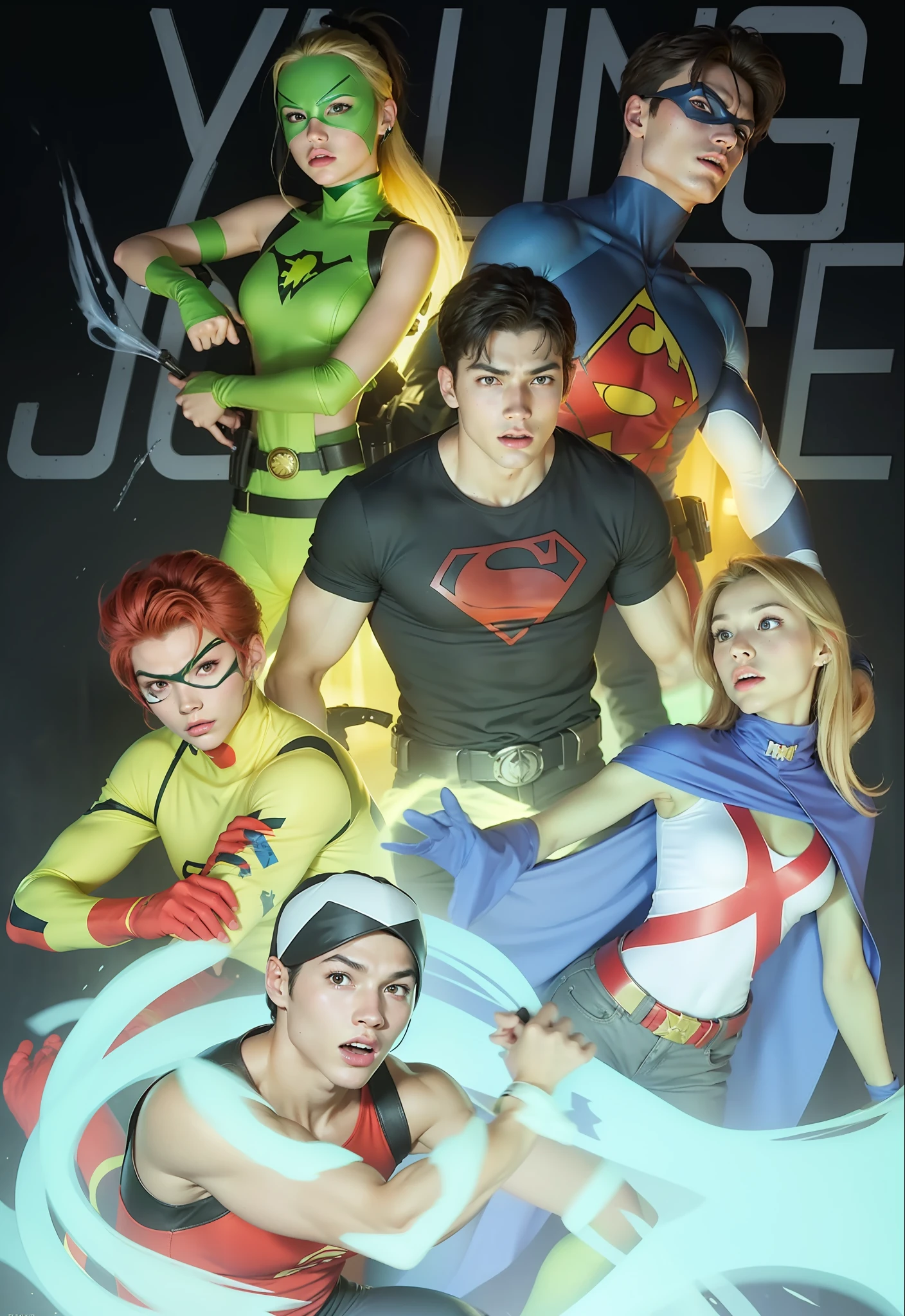 Extremely realistic, young justice, heroes