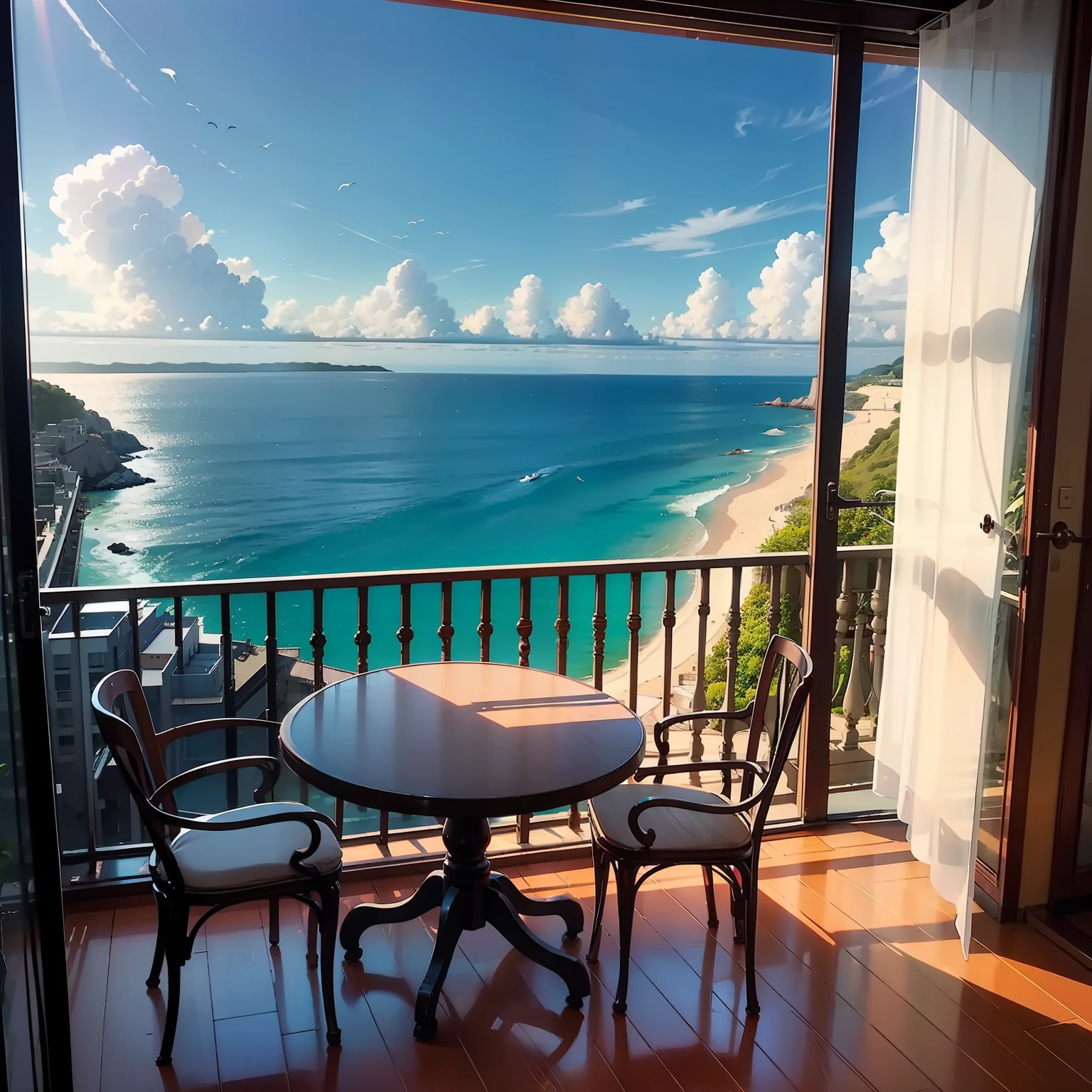 Sea view room by the sea