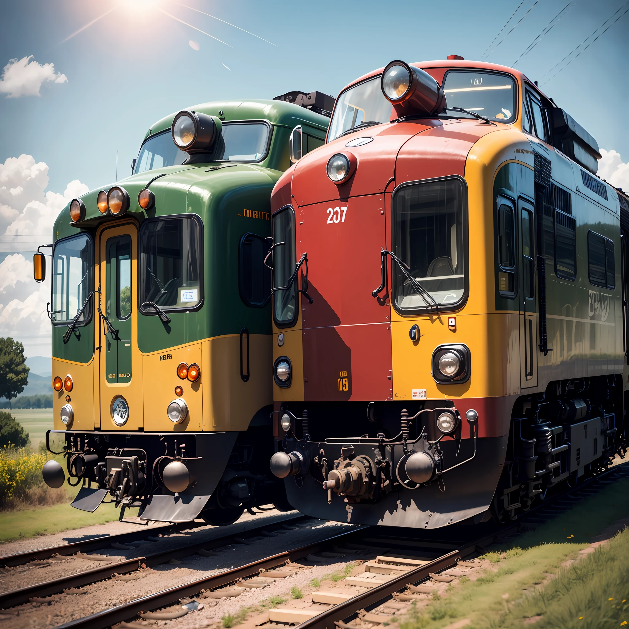 Electric locomotives --auto