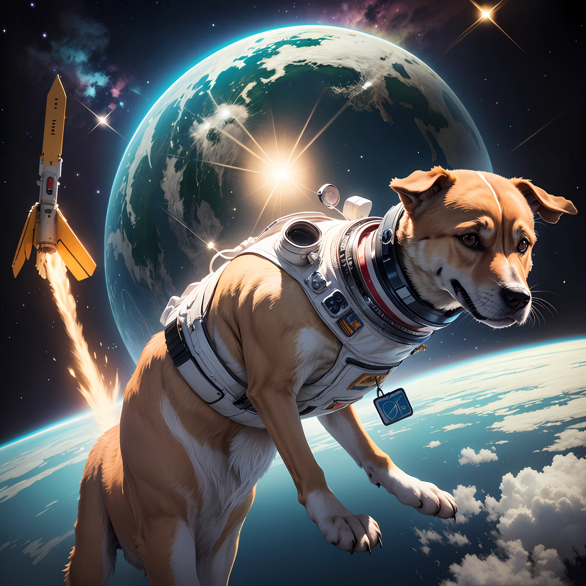 Dog astronaut --auto