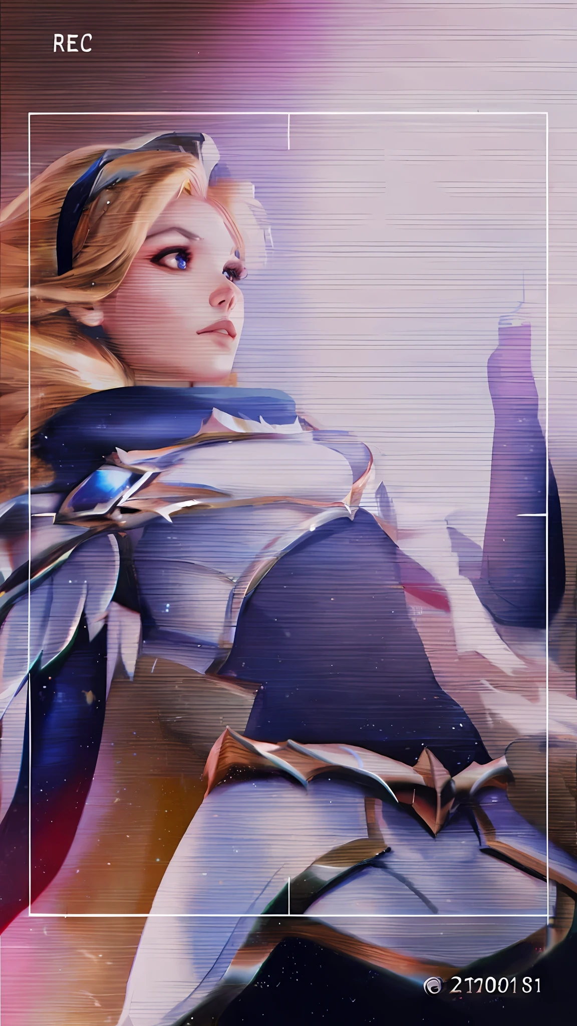 A closeup of a woman in a costume with a sword, Lux from League of Legends, KDA, Jaina Proudmoore, Extremely Detailed Artgerm, Seraphine Ahri KDA, Ashe, Lux, Orianna, Artgerm JSC, Artgerm. High detail, Ross 2. 5th, Ross 1. 0, semi-realistic