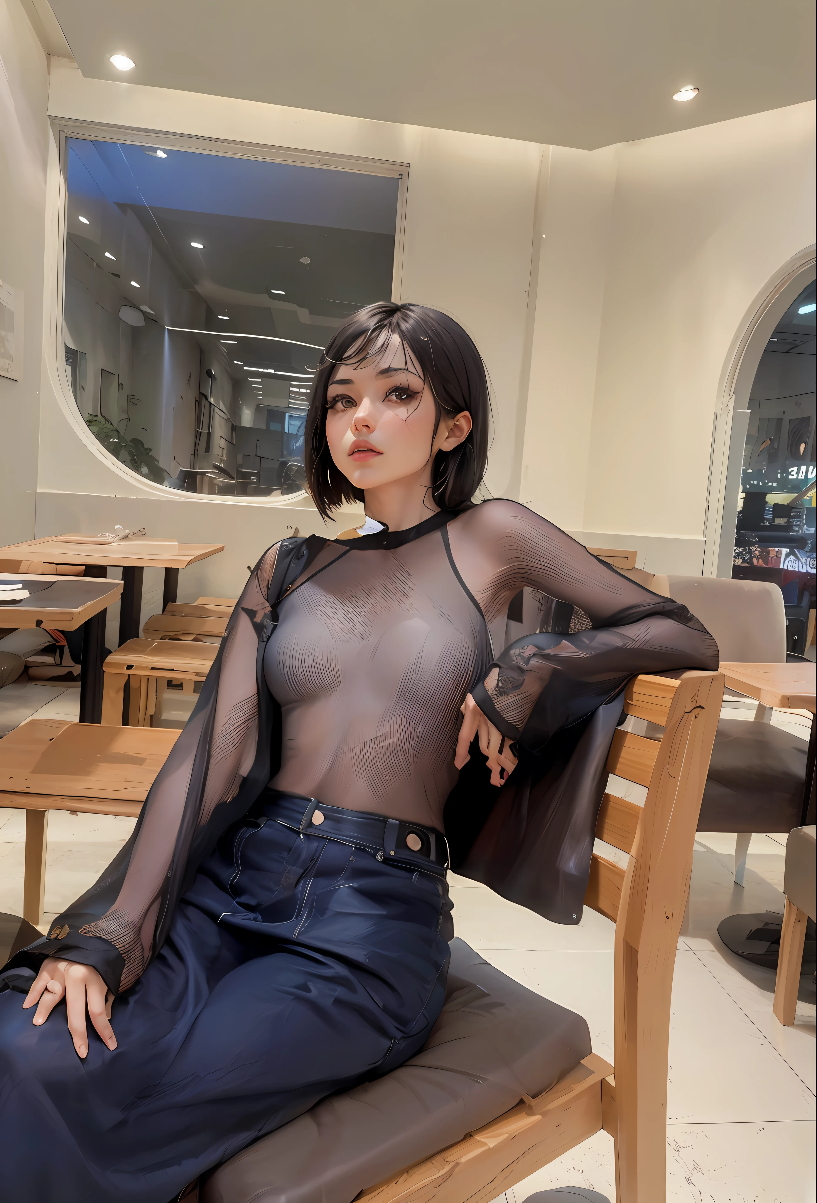 ((Best quality)), ((masterpiece)), (detailed:1.4), 3D, an image of a beautiful cyberpunk female,HDR (High Dynamic Range),Ray Tracing,NVIDIA RTX,Super-Resolution,Unreal 5,Subsurface scattering,PBR Texturing,Post-processing,Anisotropic Filtering,Depth-of-field,Maximum clarity and sharpness,Multi-layered textures,Albedo and Specular maps,Surface shading,Accurate simulation of light-material interaction,Perfect proportions,Octane Render,Two-tone lighting,Wide aperture,Low ISO,White balance,Rule of thirds,8K RAW,