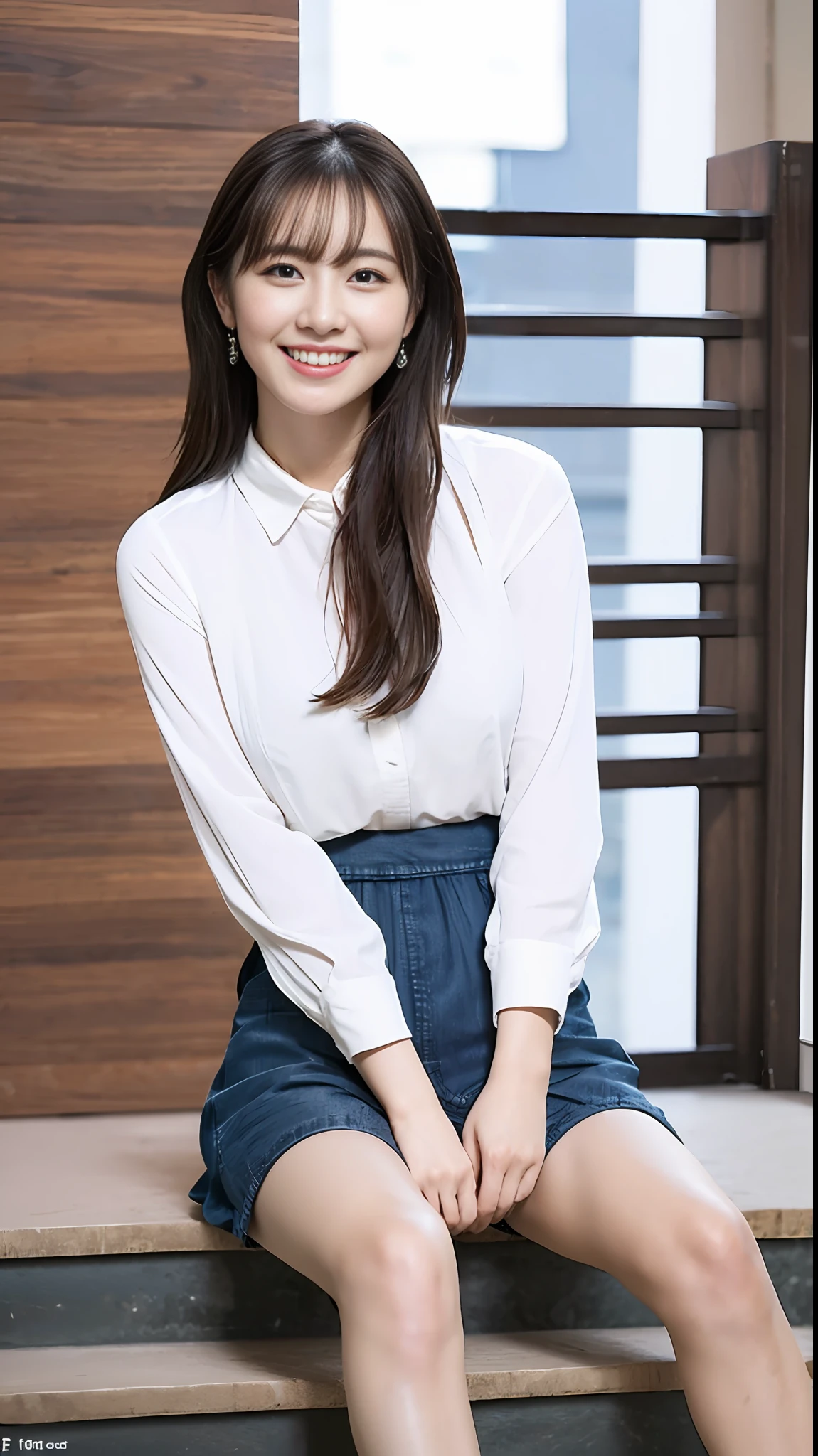 (8k, best quality, masterpiece:1.2), (realistic, photo-realistic:1.37), ultra-detailed, 1 girl,cute, solo,beautiful detailed sky,detailed cafe,night,sitting,dating,(nose blush),(smile:1.15),(closed mouth) small breasts,beautiful detailed eyes,(collared shirt:1.1), night, wet,business attire, rain,white lace, (short hair:1.2),floating hair NovaFrogStyle,