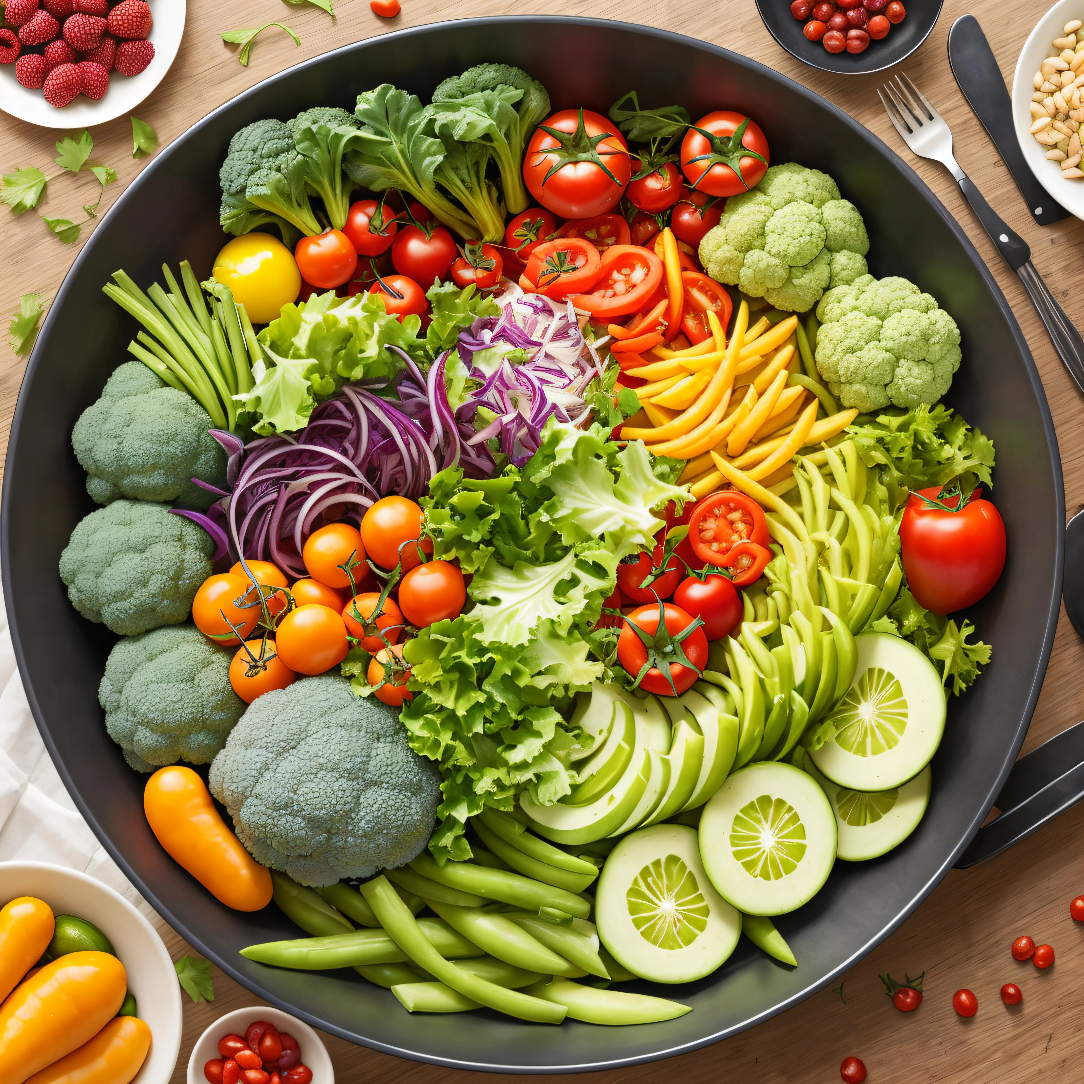 Vegetable circle