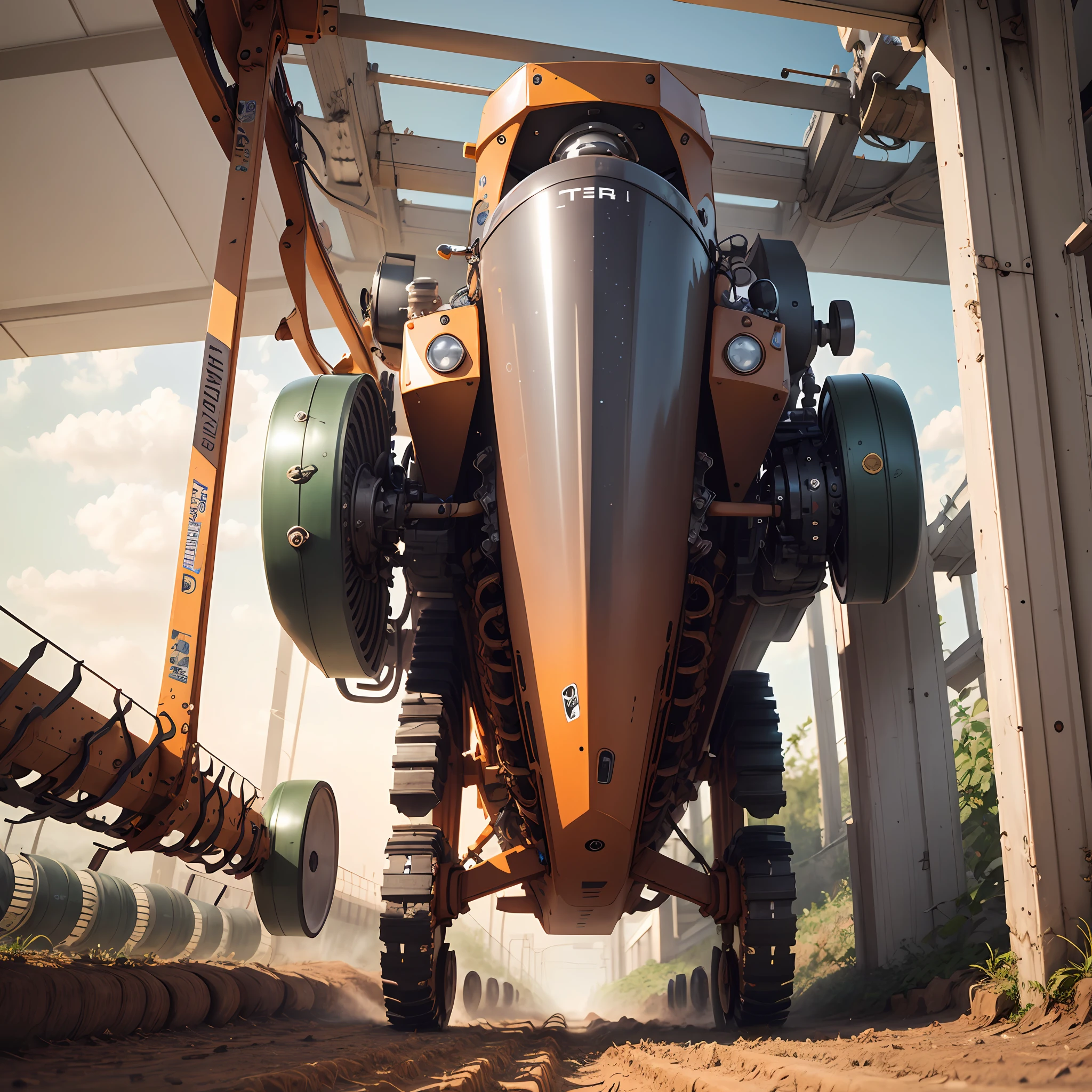Design Future Terrestrial Planet Agricultural Machinery