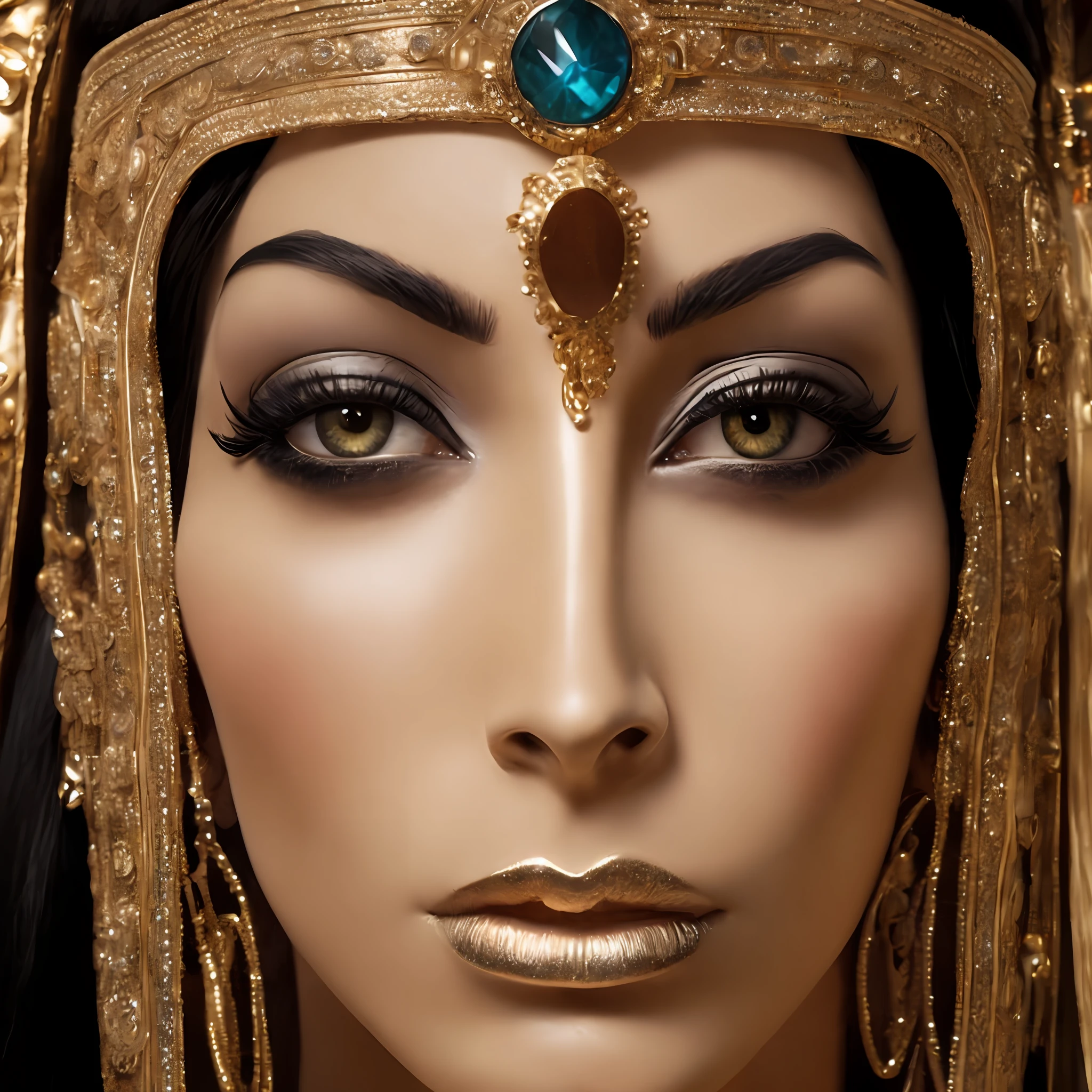 Cleopatra human body face clothes --auto