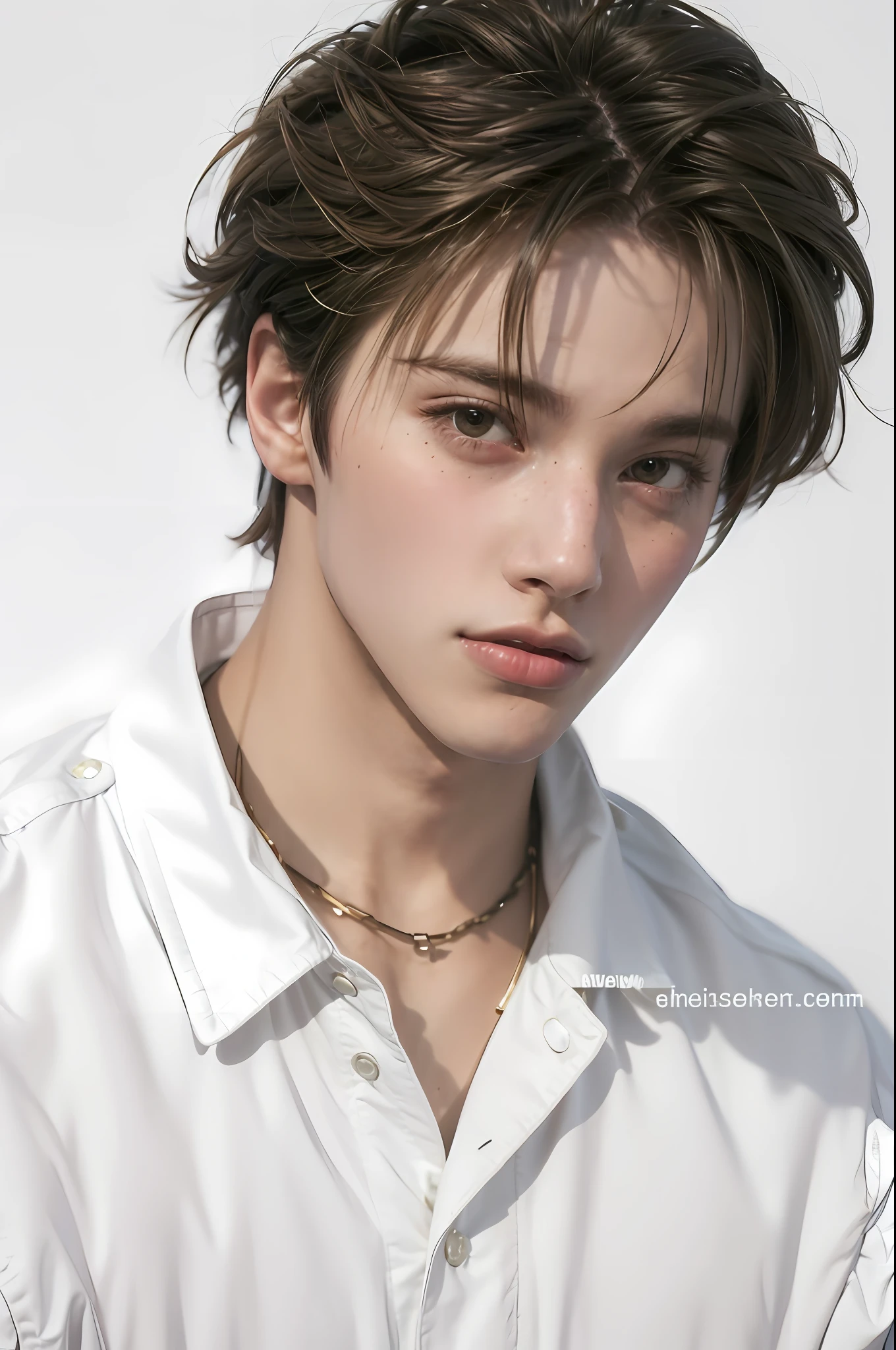 (masterpiece:1.3),(best quality:1.2),8k,absurdres,(extremely detailed:1.3),highestres,(1boy:1.2),portrait,
,shirt, short hair, very short hair, bold face, italian jacket