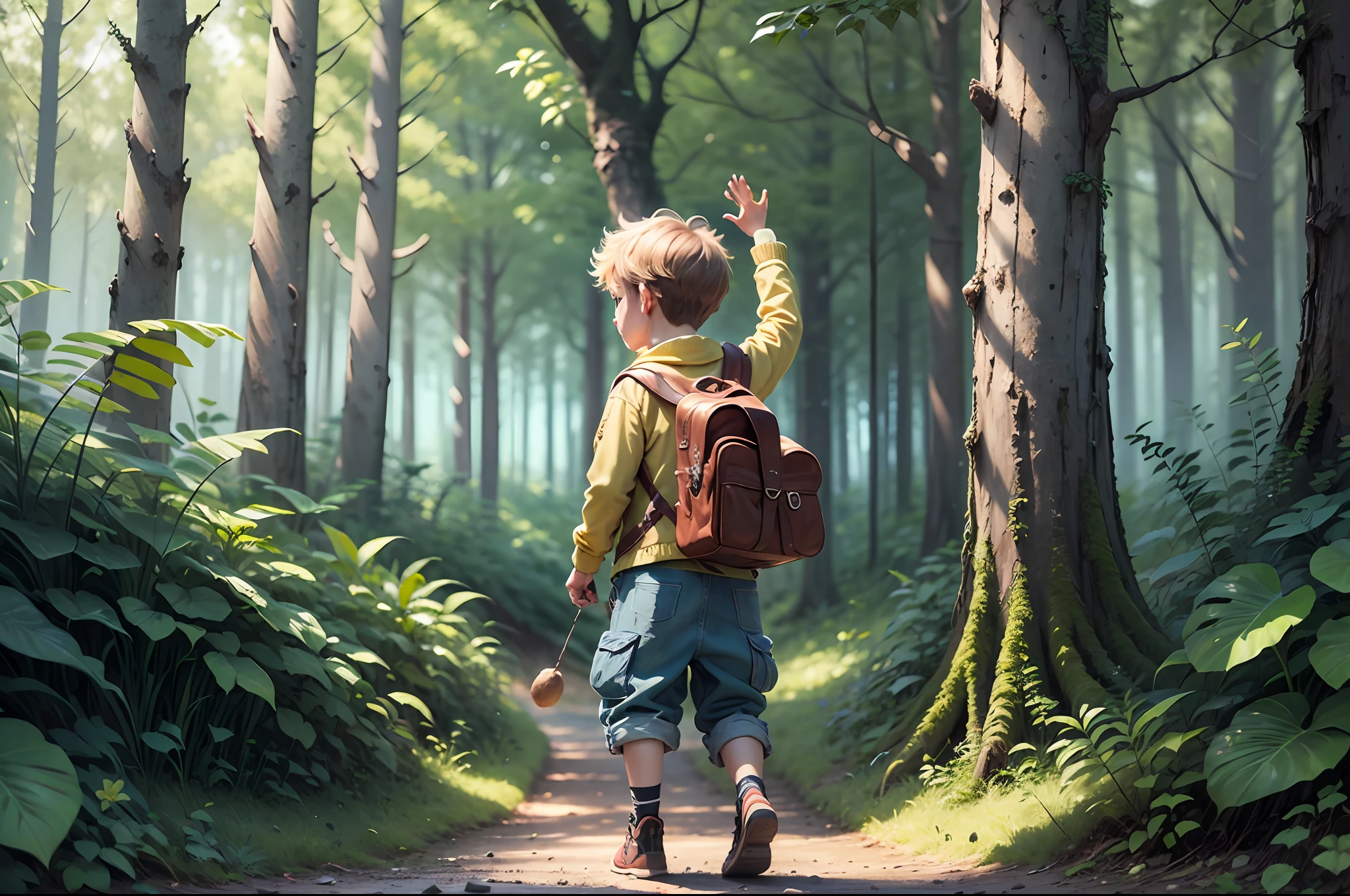 The Lost Boy Keywords: boy, Lucas, enchanted forest, adventure, fascinated, nature, lost, scared, --auto --s2