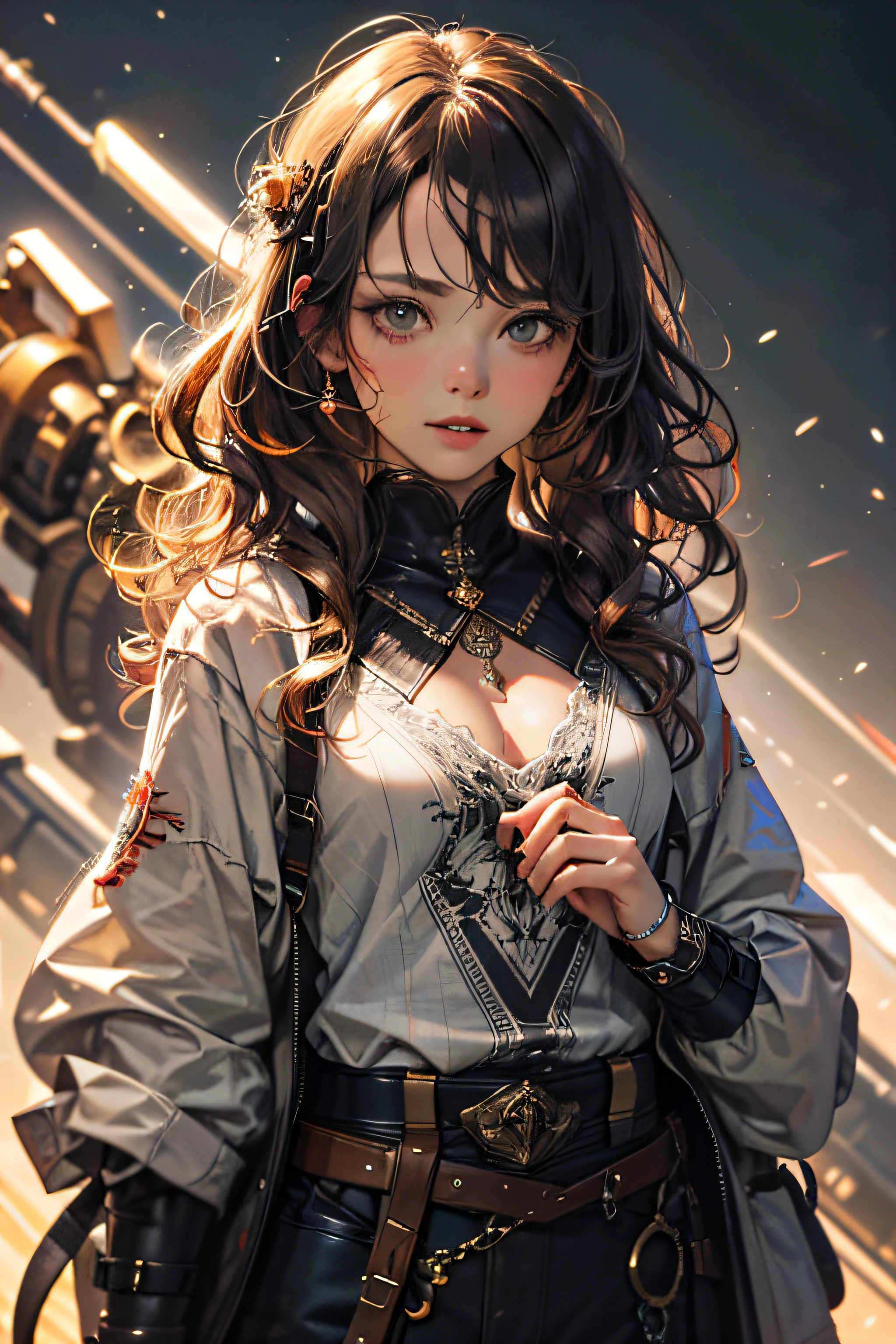 ((Top Quality, 8K, Masterpiece: 1.3)), Beauty, Hidden Face, 1 Girl, Beauty: 1.3, Slender Abs: 1.1, (Large Men's Shirt Loose: 1.9) Exposed, Full Chest, Long Brunette Hair, Ultra-detailed Face, Highly Detailed Lips, Detailed Eyes, Double Eyelids, Strict Head and Body Ratio: 1.5, Slightly Curly Hair