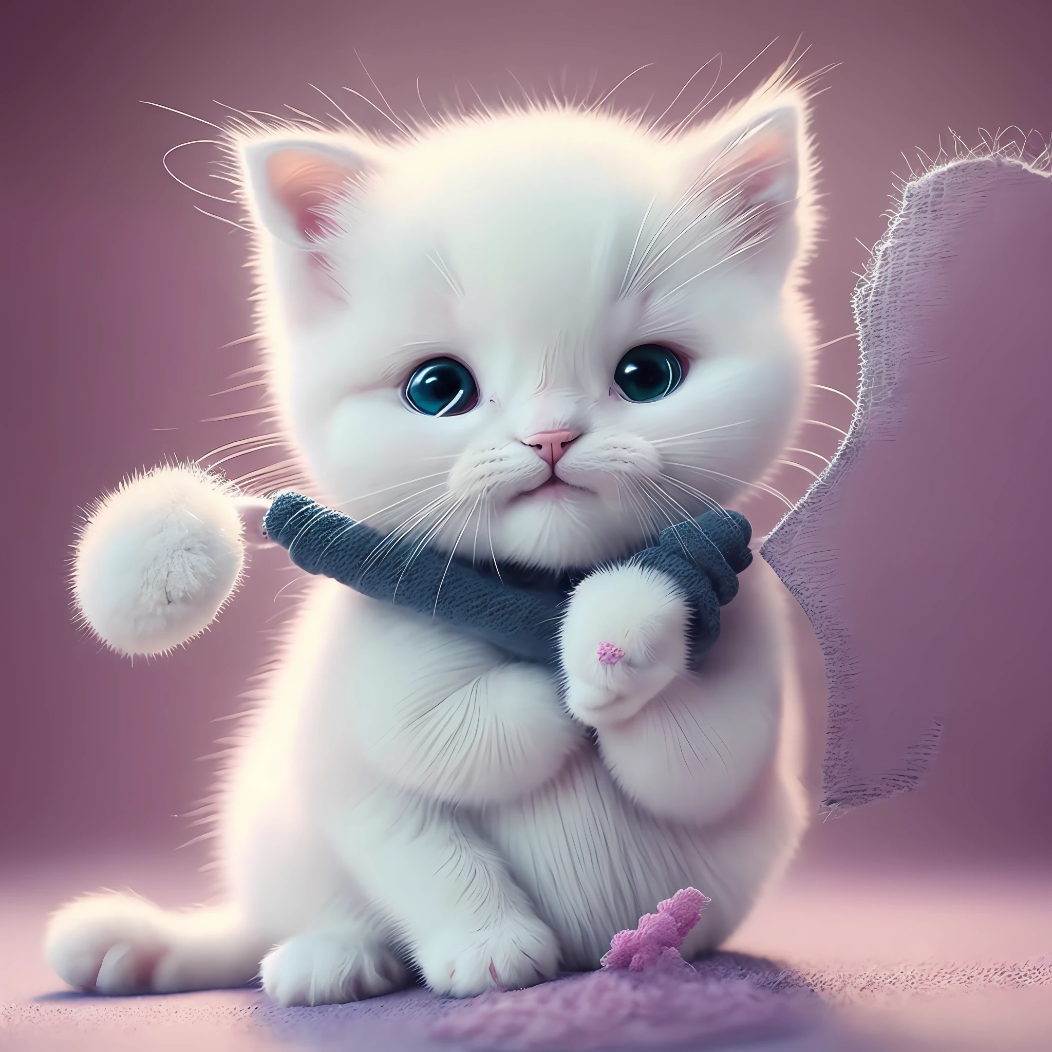 Idol,Very Cute White Kitten-Very Cute Black Kitten,Dancing,Singing --auto --s2