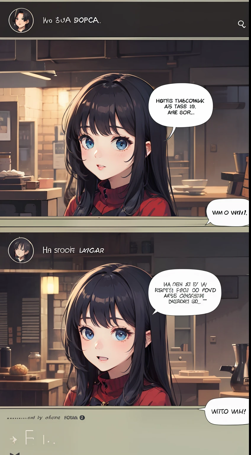 masterpiece, best quality, girl,
BREAK
koma, dialogue box, speech bubble,