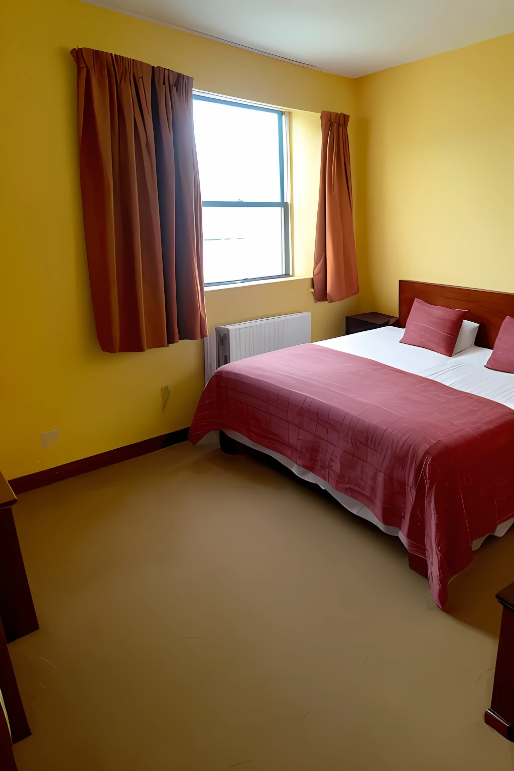 A in a private room.