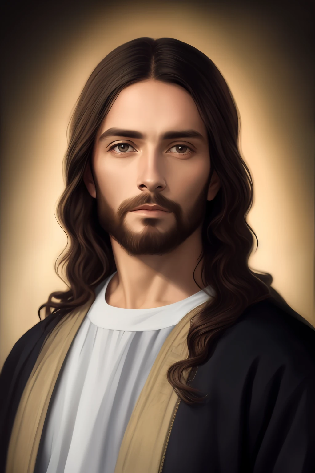 Ultra realistic portrait, Jesus Christ.