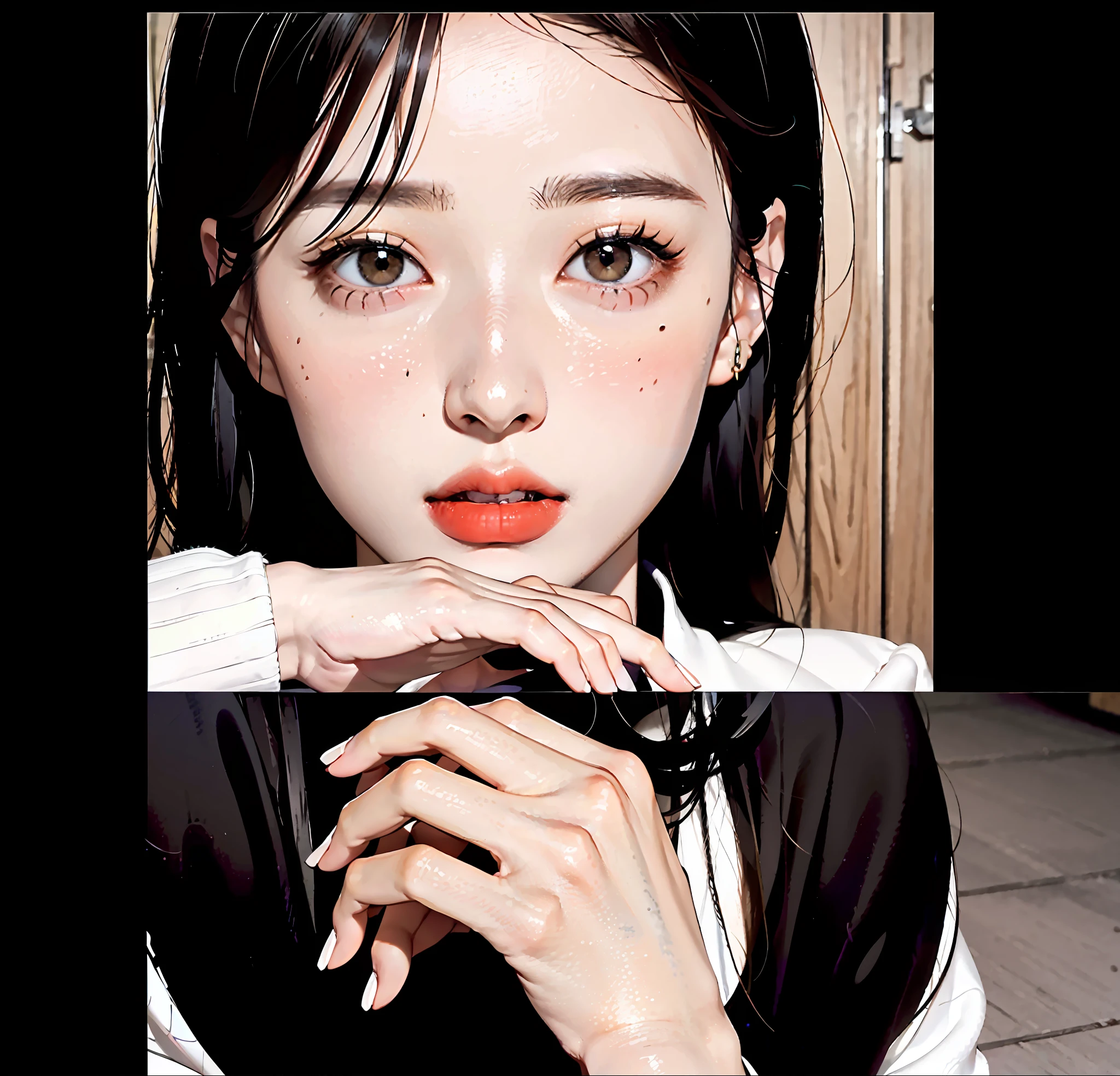 ulzzang-6500-v1.1, (raw photo: 1.2), (photorealistic: 1.4)) best quality, beautiful, beautiful, beautiful, extremely detailed, CG, unity,8k amazing wallpaper, beautiful detail, masterpiece, best quality, official art, very detailed CG unity 8k wallpaper, ridiculous, unbelievably ridiculous, huge file size, super detailed, high resolution, very detailed, beautiful detailed girl, very detailed eyes and face, beautiful detailed eyes, movie lighting, 1 girl, perspective, looking at the audience, full body, full body photo, outdoors, hands behind your back, (Hanfu)