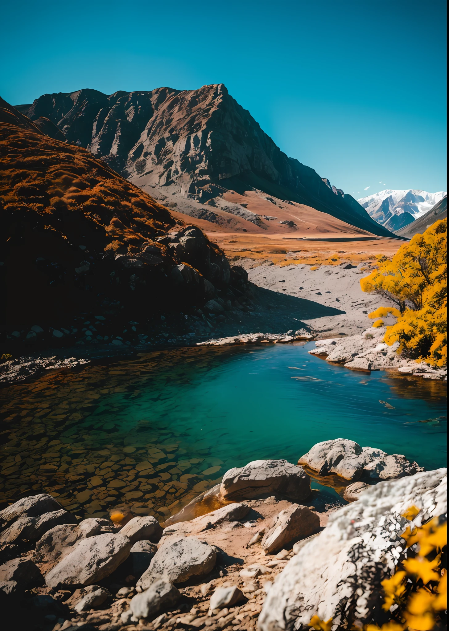 RAW photo of a landscape, small details, photorealistic, ultra-realistic photo, 8k uhd, dslr, soft lighting, high quality, film grain, Fujifilm XT3, (masterpiece)