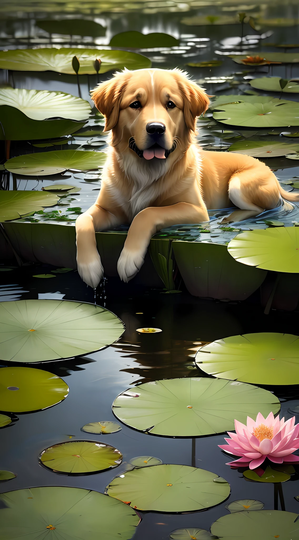Water lilies, lotuses