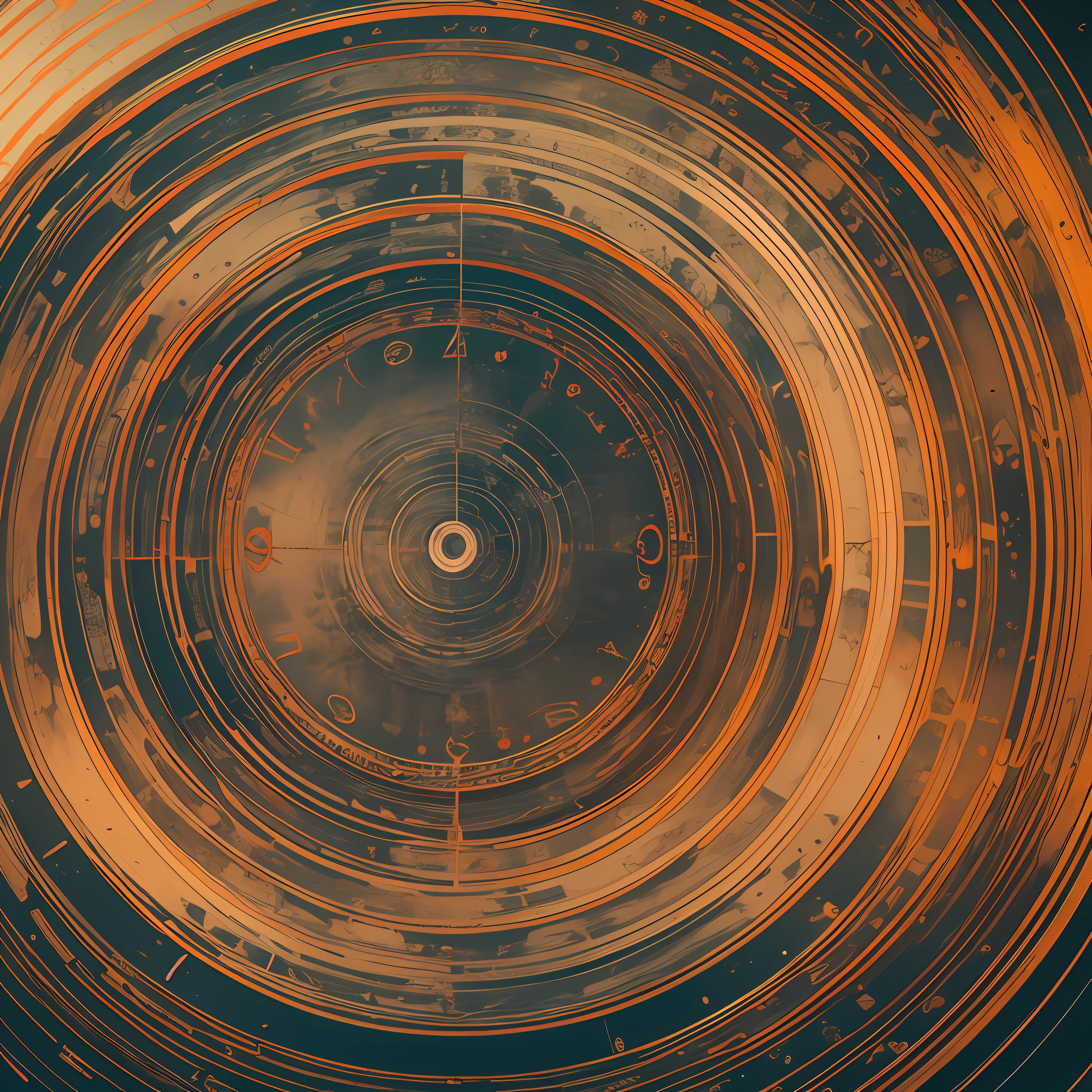 The main body of the "Traces of Time" logo is an abstract pattern that represents the passage of time and the traces left behind. Patterns can be composed of elements such as curves, lines, and circles, as if they were the context and course of time. The colors of the entire pattern can be selected in warm tones, such as dark brown or dark red, to highlight the warmth of time and the feeling of history. The center of the pattern can be a gradient circle, representing the beginning of time, but also symbolizing the birthplace of creativity and inspiration. This circle can have some kind of texture to indicate the precipitation of the years and the meaning of remembrance. Around the circle, textures made up of lines and curves can be painted, blurred and intertwined, forming an abstract and fluid feeling, symbolizing the passage of time and the continuity of creation. The color of the lines and curves can be light or neutral to highlight the roundness of the subject. To further highlight your personality and creativity, you can also add a simple text "Time Traces" below or next to the pattern, and you can choose an artistic or handwritten style font to echo the theme and personality of the channel. Overall, this simple and unique logo conveys the core concept of the "Traces of Time" channel, that is, leaving traces of time and the meaning of creation.