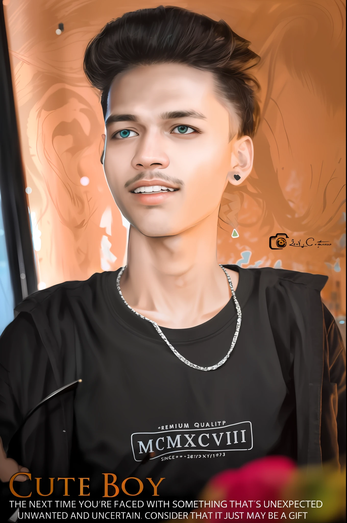 RAW photo, a portrait photo of 25 y.o man in casual clothes, night, city street, (high detailed skin:1.2), 8k uhd, dslr, soft lighting, high quality, film grain, Fujifilm XT3