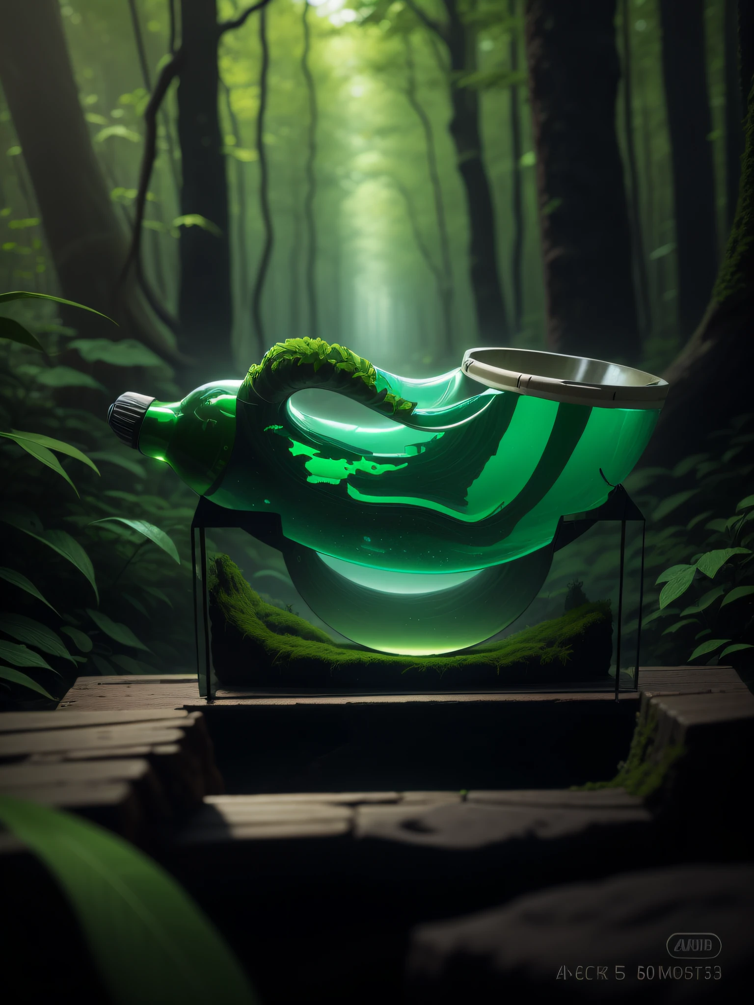 In the depths of the ancient forest, in the middle waters of 50-150 meters, the concentration of chlorophyll increases sharply with increasing depth. Contrary to the mixed layer and remote sensing results, the chlorophyll concentration of CE was significantly higher than that of AE. Artifacts on display in the forest. --auto