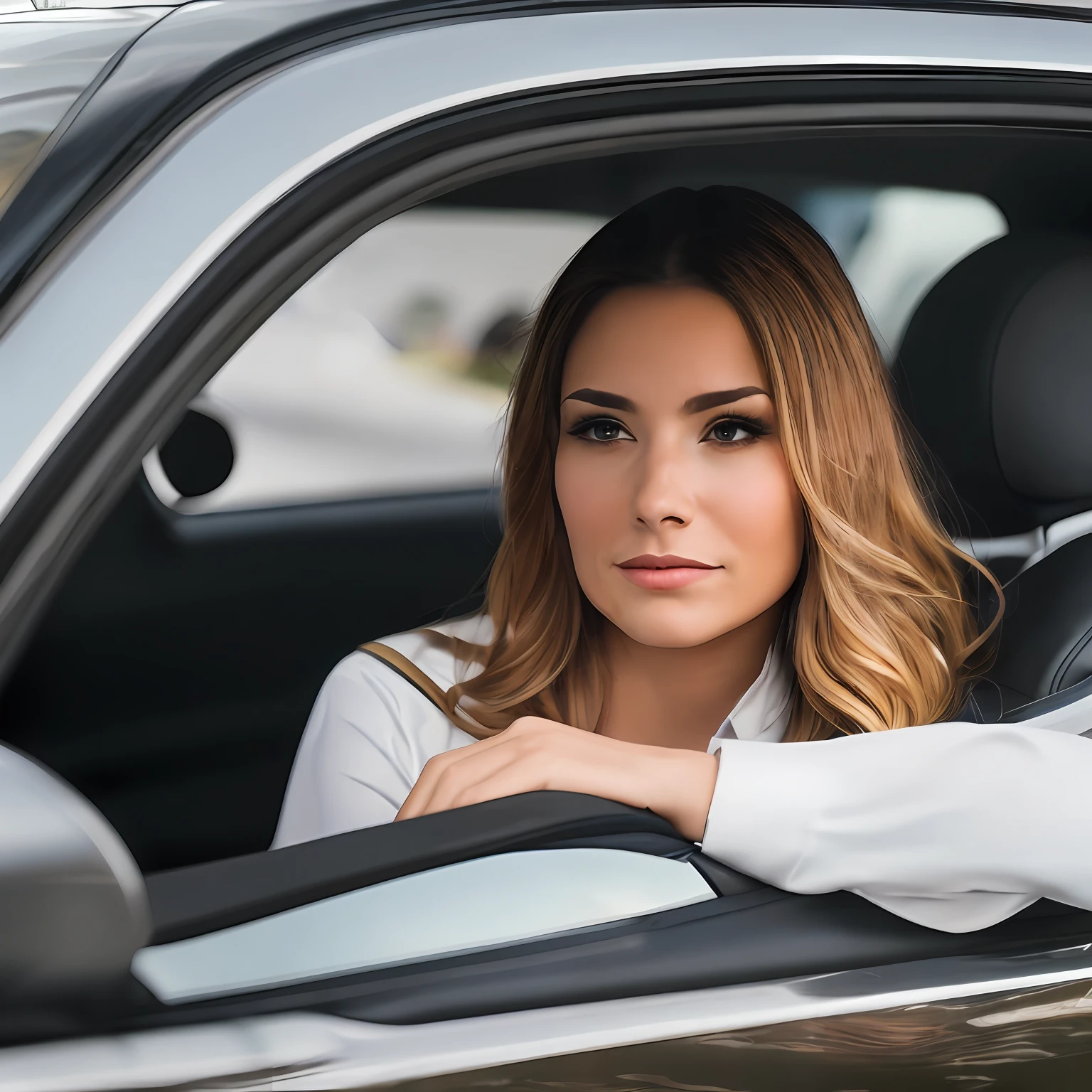 Introverted and reflective women --auto