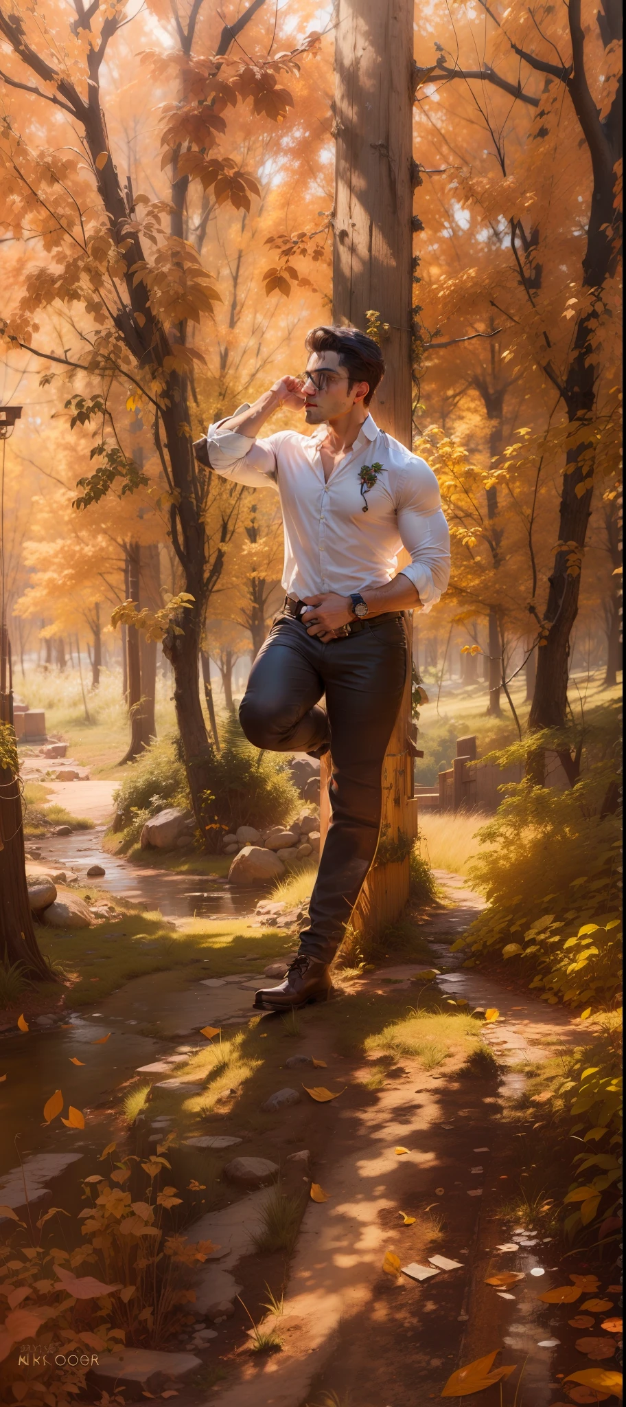 Realistic face handsome boy change background 8k image