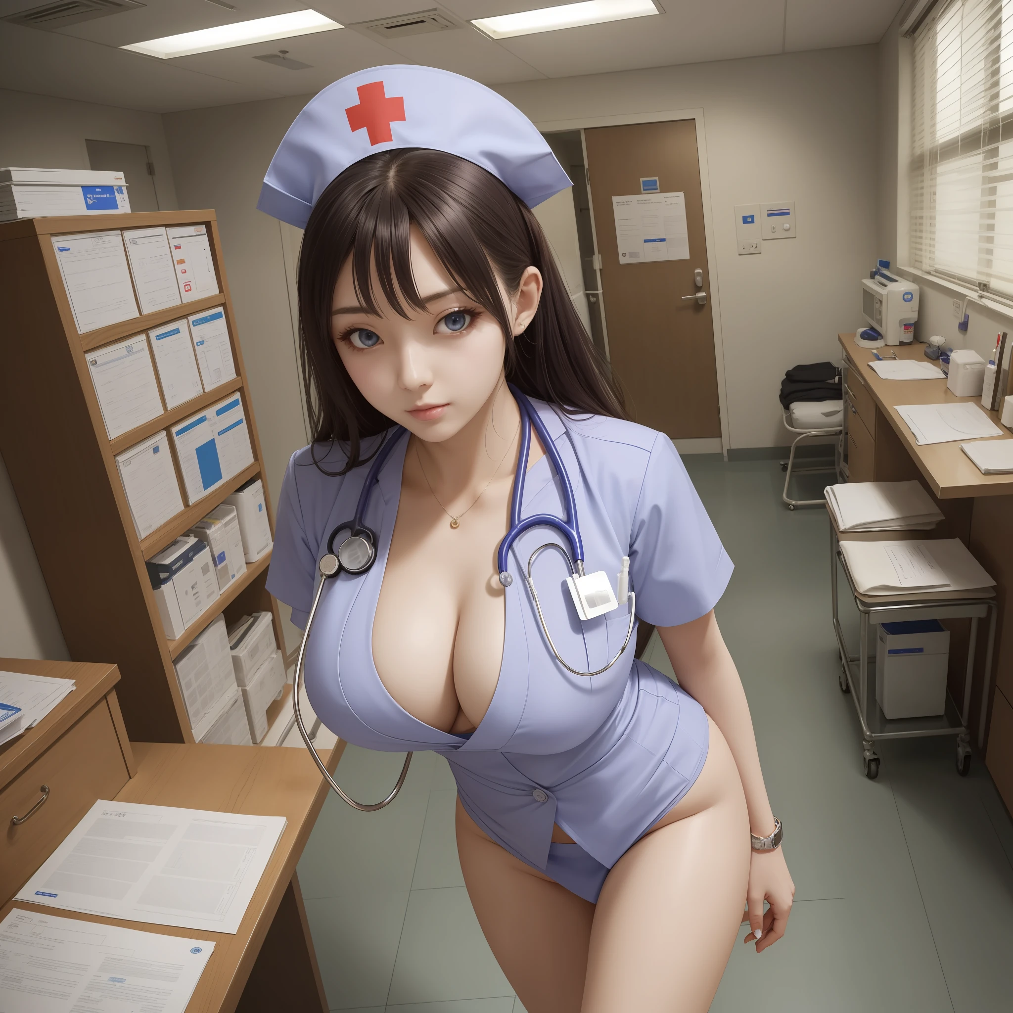 Hallyu,25 years old,Beauty,Real,Big,Nurse,Micro bikini,Gravure,Cleavage,Blue eyes,Hospital,Ruins,Female doctor,Office Lady,Tight skirt,Tight suit, --auto