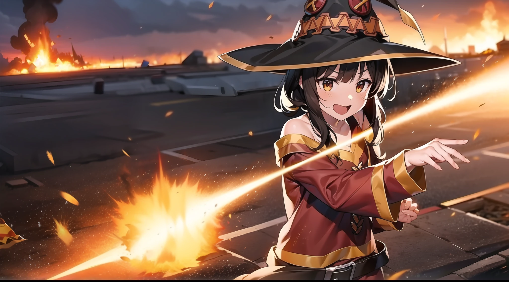 Megumin, Explosion