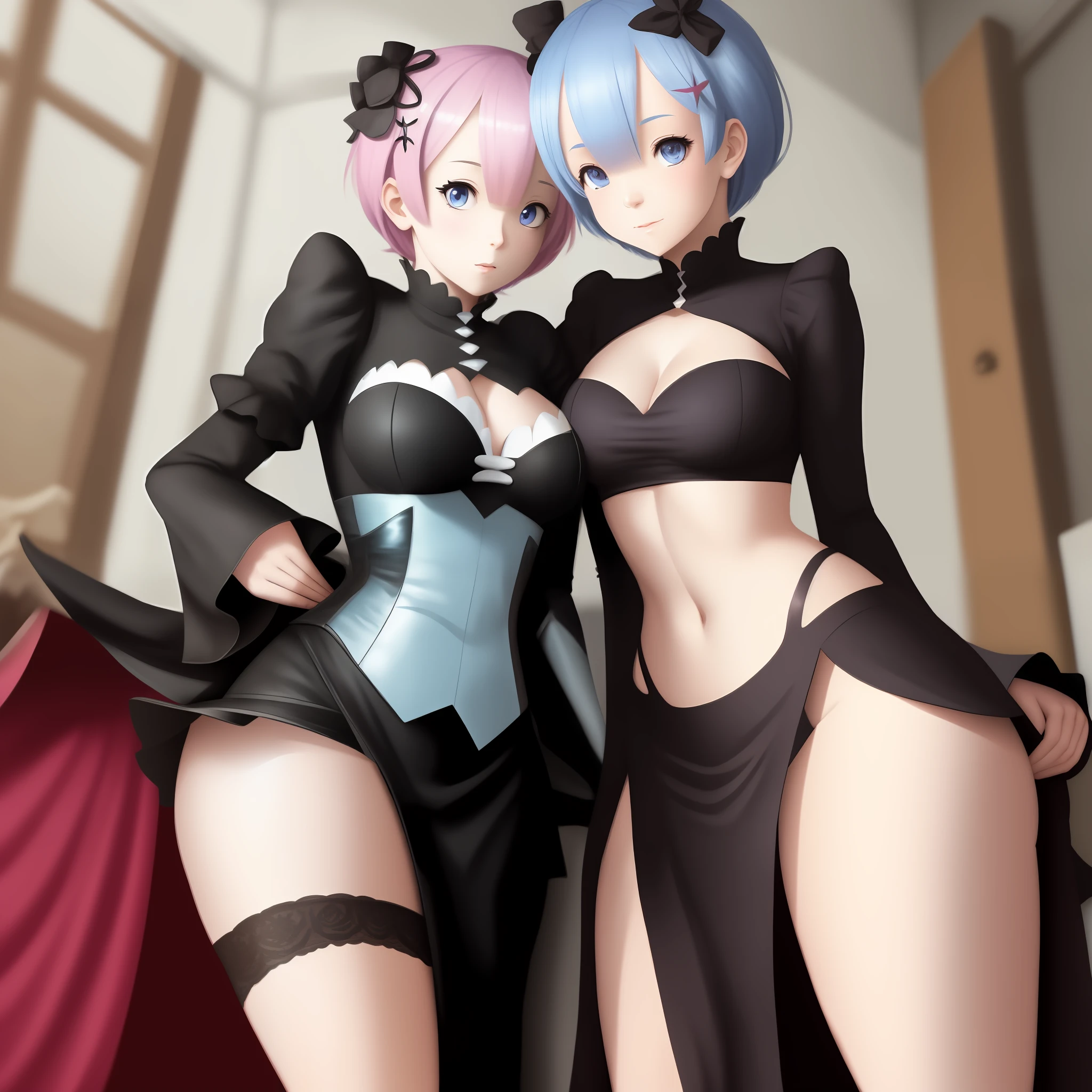 Rem with big, erotic, and rezero