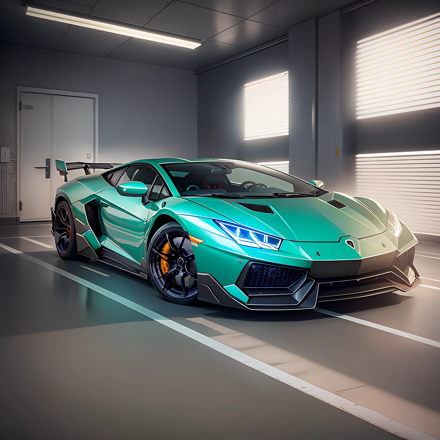 aventador black --auto