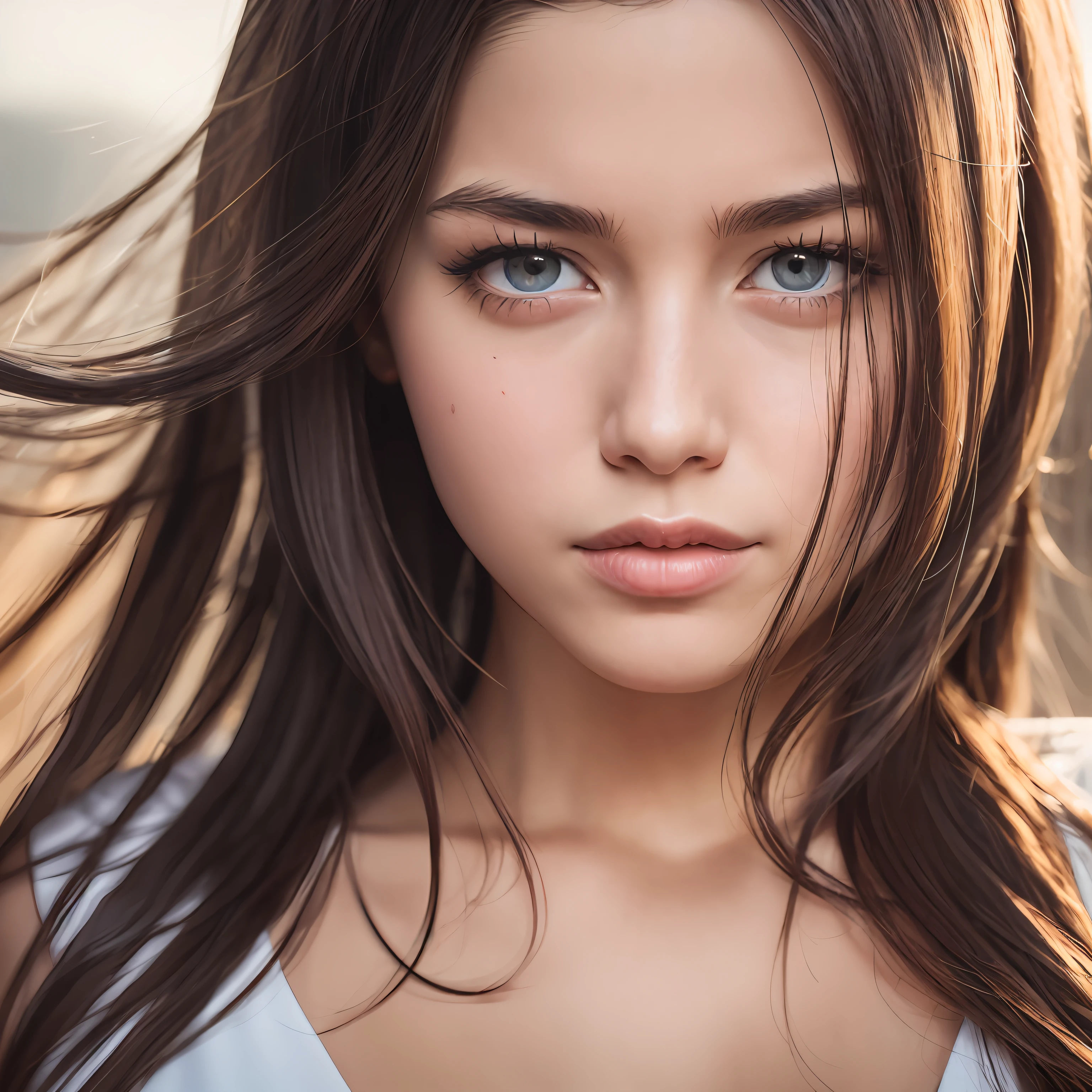 8K, RAW Photo, Master, High Quality, Realistic, Natural Light, Realistic Face, 28 Year Old Woman, Full Body Shot, Long Hair, Detailed Face, Real Skin, Tease, Seduction --auto