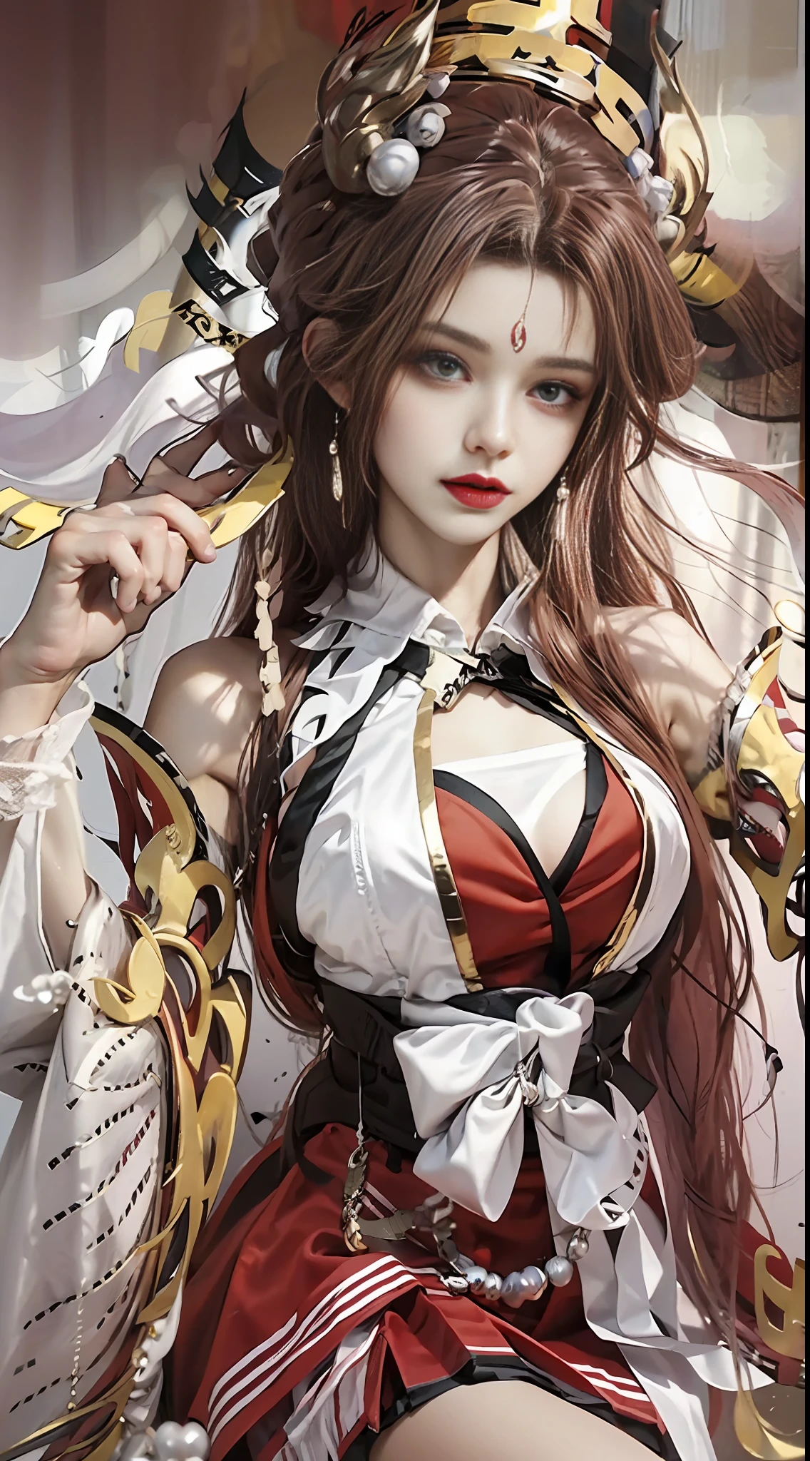 In Glory of Kings, Sable Cicada is a beautiful and enchanting character, her physical features are as follows:
Long hair: Sable cicadas' hair is usually long black or dark red hair that falls down the shoulders, sometimes combed into different hairstyles, often with double ponytails tied up at the sides or scattered over the shoulders.
Eyes: She has large, bright eyes, usually in a flexible semi-curved shape, with deep black or brown eyes.
Eyebrows: Sable cicadas' eyebrows are slender and elegant, and may be painted with some detailed eyebrow makeup to make the entire face more three-dimensional and delicate.
Face: Her face shape is usually slender and soft oval, with fair and smooth skin and delicate makeup. Her facial features are well-distributed, her forehead is broad, her nose is straight, and her lips are plump.
Clothing: Sable cicadas like to wear fancy costumes, often choosing clothes inspired by ancient Chinese court costumes. Common clothing features include robes, belts, and intricately detailed embroidery. In terms of color, she often wears red, purple or gold clothing to show her dignity and enchantment.
Accessories: Sable usually wears some gorgeous accessories to add to her style, such as headdresses, earrings, necklaces, and bracelets. These jewelry are usually made of metal and set with gemstones or pearls to make her shine.
Overall, the physical features of the mink cicada show her magnificence and mystery, through the meticulous depiction of these features