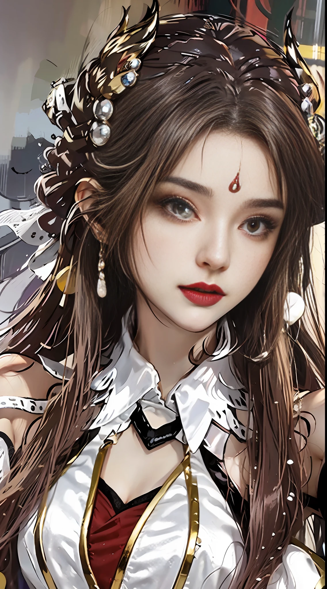 In Glory of Kings, Sable Cicada is a beautiful and enchanting character, her physical features are as follows:
Long hair: Sable cicadas' hair is usually long black or dark red hair that falls down the shoulders, sometimes combed into different hairstyles, often with double ponytails tied up at the sides or scattered over the shoulders.
Eyes: She has large, bright eyes, usually in a flexible semi-curved shape, with deep black or brown eyes.
Eyebrows: Sable cicadas' eyebrows are slender and elegant, and may be painted with some detailed eyebrow makeup to make the entire face more three-dimensional and delicate.
Face: Her face shape is usually slender and soft oval, with fair and smooth skin and delicate makeup. Her facial features are well-distributed, her forehead is broad, her nose is straight, and her lips are plump.
Clothing: Sable cicadas like to wear fancy costumes, often choosing clothes inspired by ancient Chinese court costumes. Common clothing features include robes, belts, and intricately detailed embroidery. In terms of color, she often wears red, purple or gold clothing to show her dignity and enchantment.
Accessories: Sable usually wears some gorgeous accessories to add to her style, such as headdresses, earrings, necklaces, and bracelets. These jewelry are usually made of metal and set with gemstones or pearls to make her shine.
Overall, the physical features of the mink cicada show her magnificence and mystery, through the meticulous depiction of these features