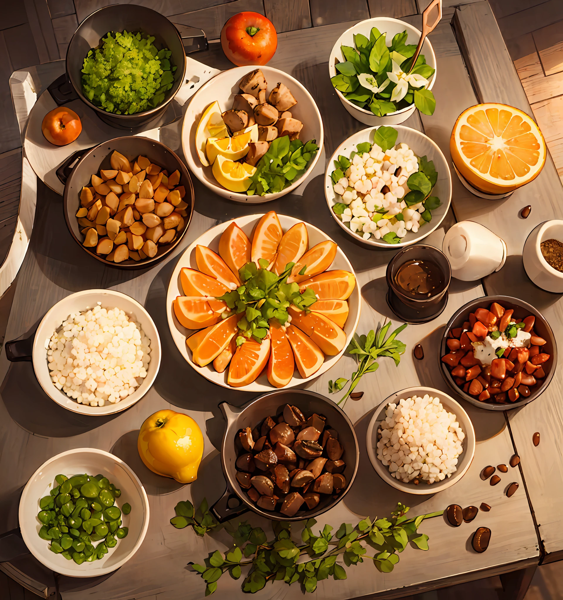 The general idea of the meat cart ingredients is: orange, cauliflower, cloves, rice, sweet orange, edible chrysanthemum, silver bromeliad, bamboo shoots, cumin, locust flower, pine cherry blossom, matsutake mushroom, bamboo ear, pear, jujube, shiitake mushroom, black fruit, bamboo shoots, goji berry, black bean, sago palm fruit, shiitake mushroom, mushroom, pistachio, bell pepper leaf, shiitake mushroom, dry tea, matsutake mushroom, perilla leaf, okra, bay leaf, white radish, lotus leaf, basil, silver fungus, bayberry, mushroom, tomato, cassava, rambutan, kelp, pomegranate, sea grapes, cabbage, sweet potato, tangerine peel, bean sprouts, Jasmine, hydrangeas, watercress, radish, seaweed, celery, red pepper, pine nuts, stone flowers, Sichuan peppercorns, unicorn, rapeseed, celery root, nutmeg, daisy, mint, dragon fruit, bitter melon, monk fruit, goji berry, fresh fern, almonds, cocoa beans, cassia seeds, sugar oranges, Wuqing, licorice, coffee, green onion, houttuy, brown rice, purslane, mustard, moringa, winter melon, leek sprouts, rosemary, camelina, raspberry, potato, barley, olive, sweet potato, taro, coix kernel, blackberry, Spirulina, millet, radish seeds, garlic, grass mushrooms, glutinous rice, cabbage, water chestnuts, millet, star fruit, camelin, cashews, lettuce, lemongrass, rye, watermelon, buckwheat, hazelnuts, amaranth, snowflake vegetables, hemp seeds, red rice, pineapple, lettuce, pine pollen, banana, loofah, perilla seeds, quinoa, melon, purple cabbage, nickel, grapes, carrots, rape pollen, white sesame, peaches, white asparagus, red beans, apples, broccoli, yam, vegetable orange, coriander, onions, pea pods, Strawberry, green asparagus, mustard, purple bean, persimmon, coriander, perilla sprout, black sesame seeds, duckweed, root beets, black beans, kiwifruit, konjac, adzuki beans, kumquats, kale, peanuts, white beans, lemon, peas, sweet almonds, blueberries, yams, beans, white beans, ears of wheat, silver fungus, safflower beans, bayberry, cabbage g