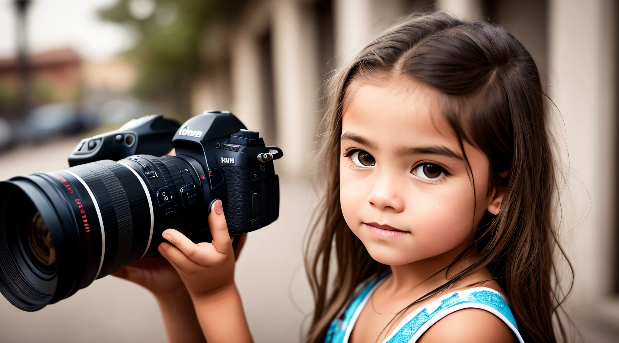 CHILD E LONG HAIR ,PORTRAIT, holding a camera up to the face and looking through it, portrait photography, Pepe Moreno, Fernando Guerra, portrait photo, Pedro Correa, professional photo, Danilo Torres, Pablo Dominguez, photography, art Foreground : Eloy Morales, professional photo, Ignacio Rios, close-up portrait photo, journalist photo, professional photographer, Julian Calle